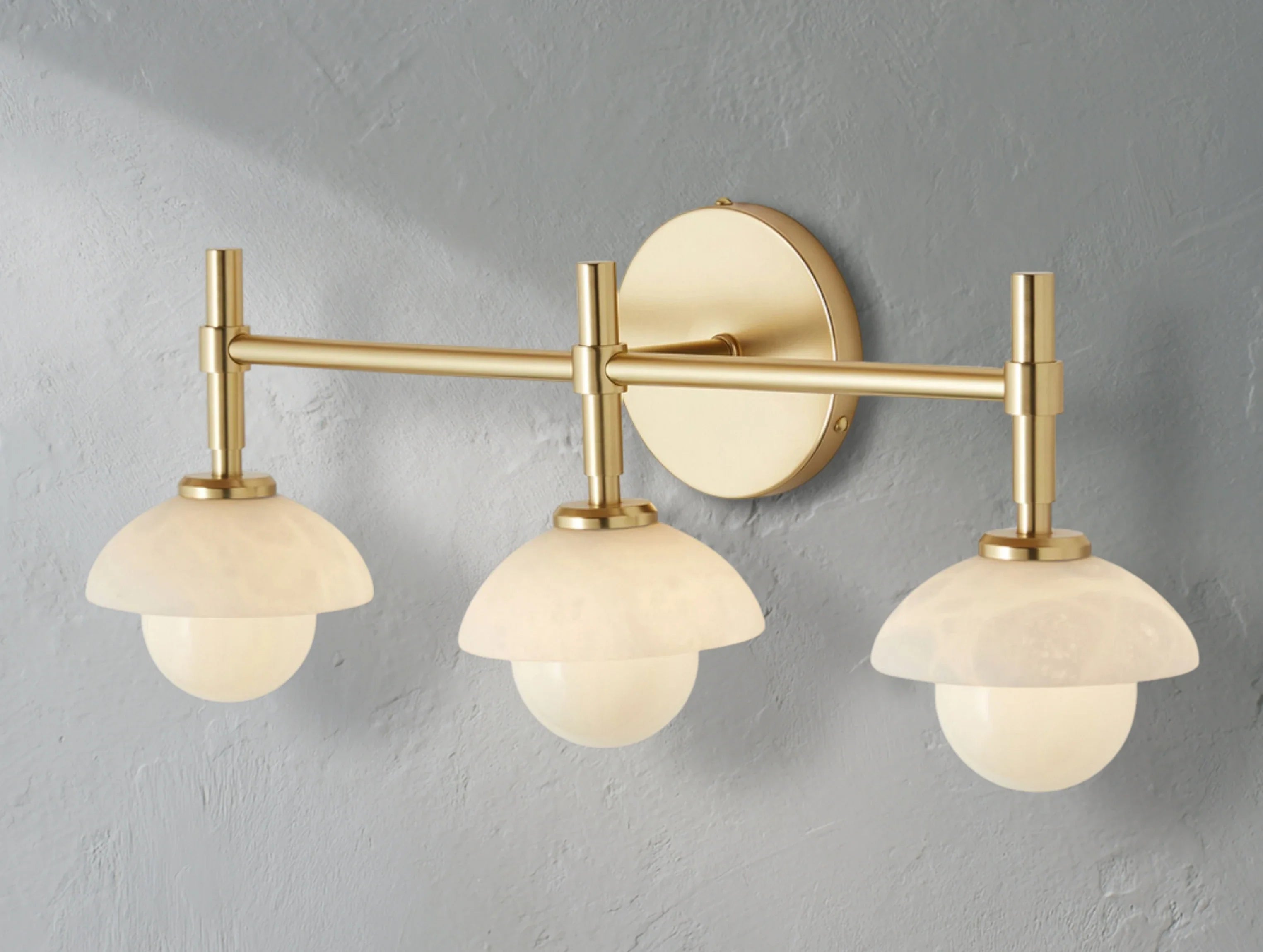 Greensh Triple Sconce - ZELNO LIGHTING