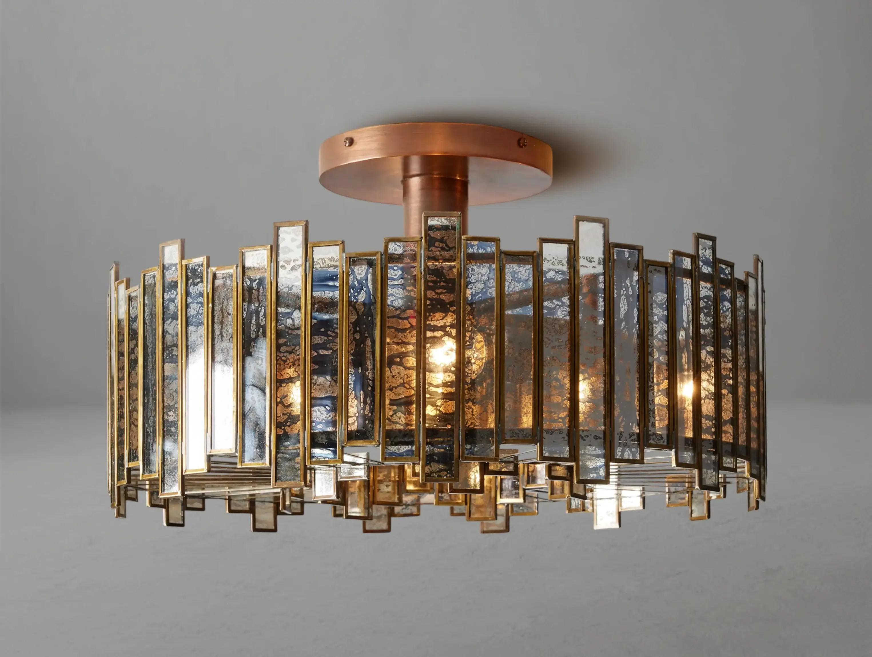 Loila Flush Mount ZELNO LIGHTING