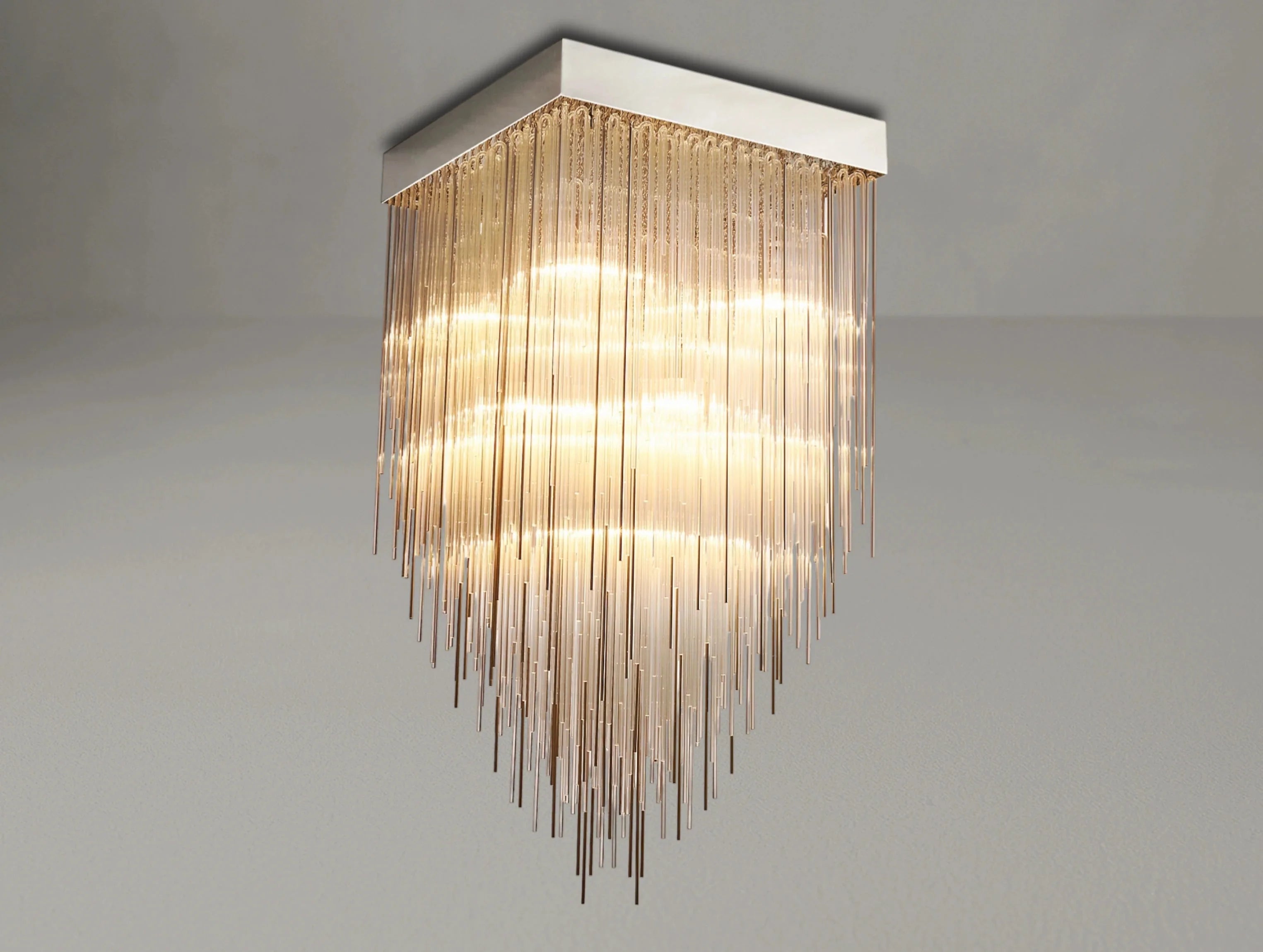 Casdaca Square Chandelier ZELNO LIGHTING
