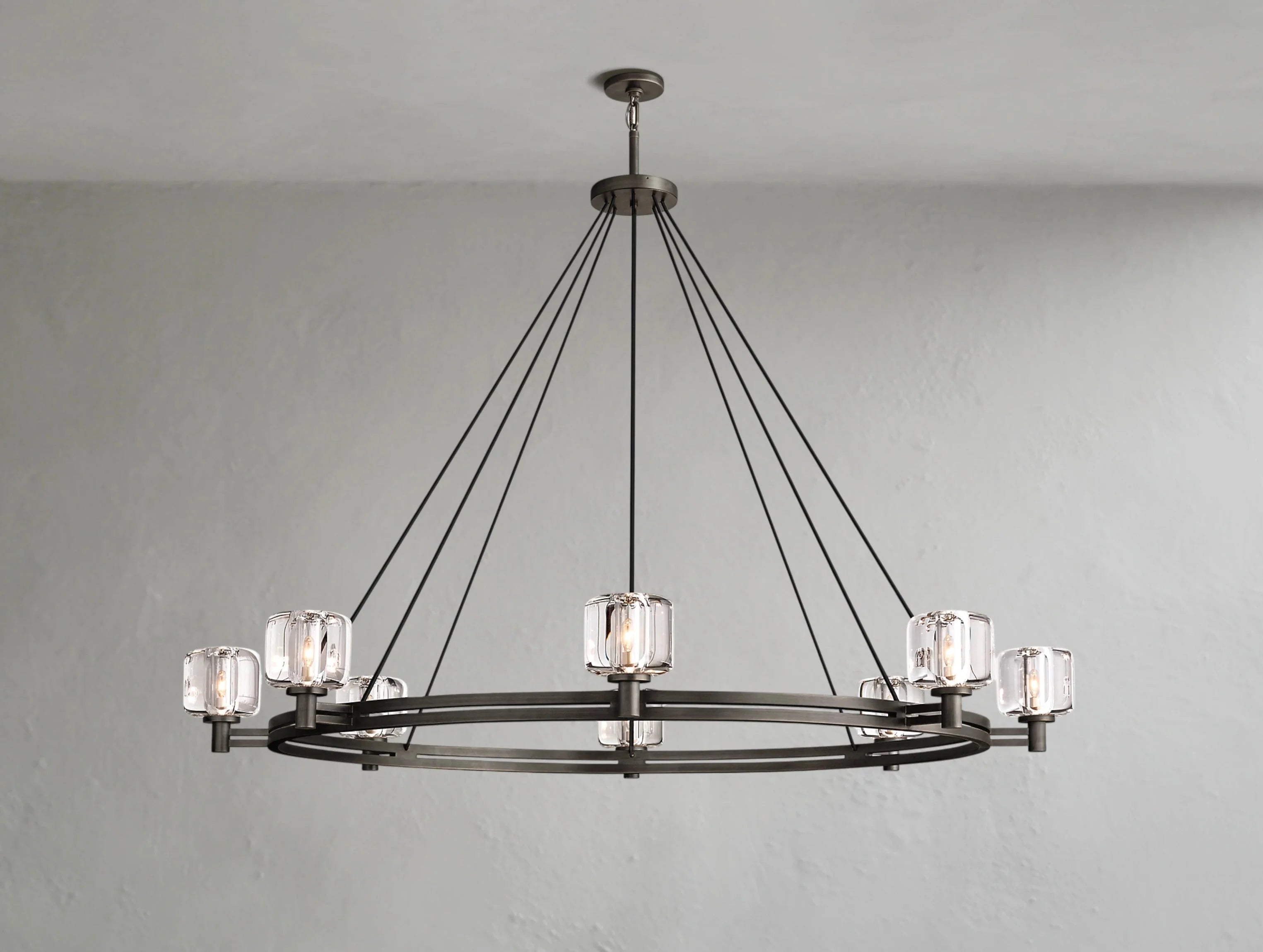 Demanette Round Chandelier ZELNO LIGHTING