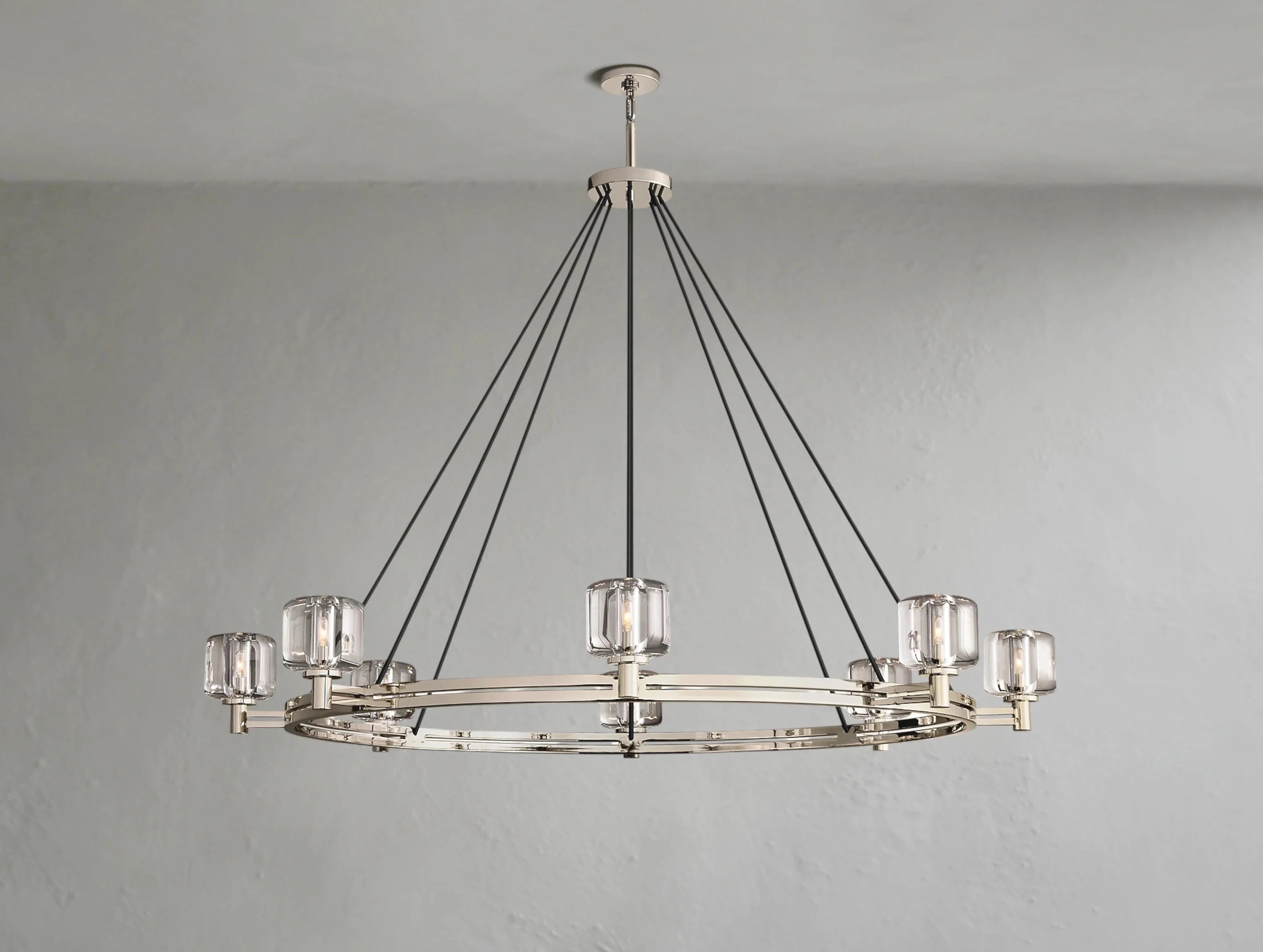 Demanette Round Chandelier ZELNO LIGHTING