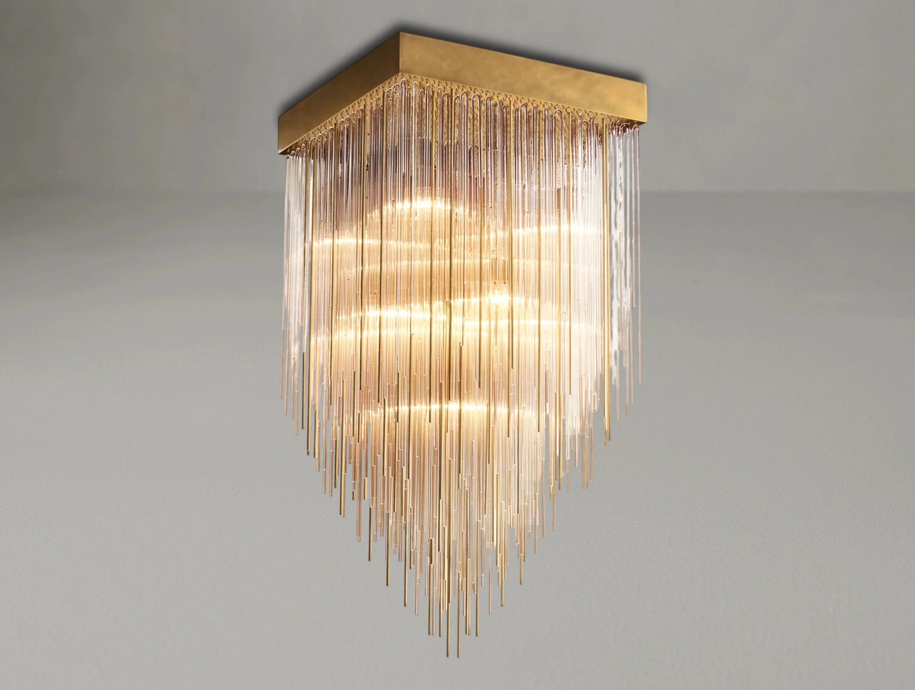 Casdaca Square Chandelier ZELNO LIGHTING