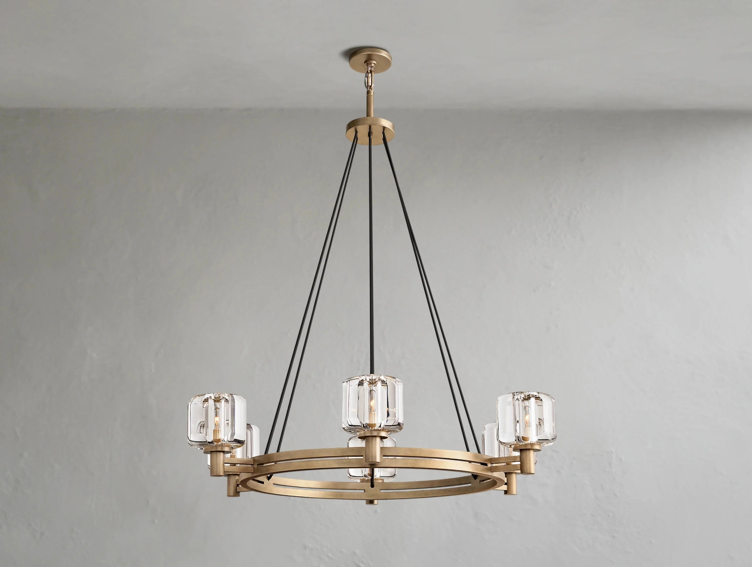 Demanette Round Chandelier ZELNO LIGHTING