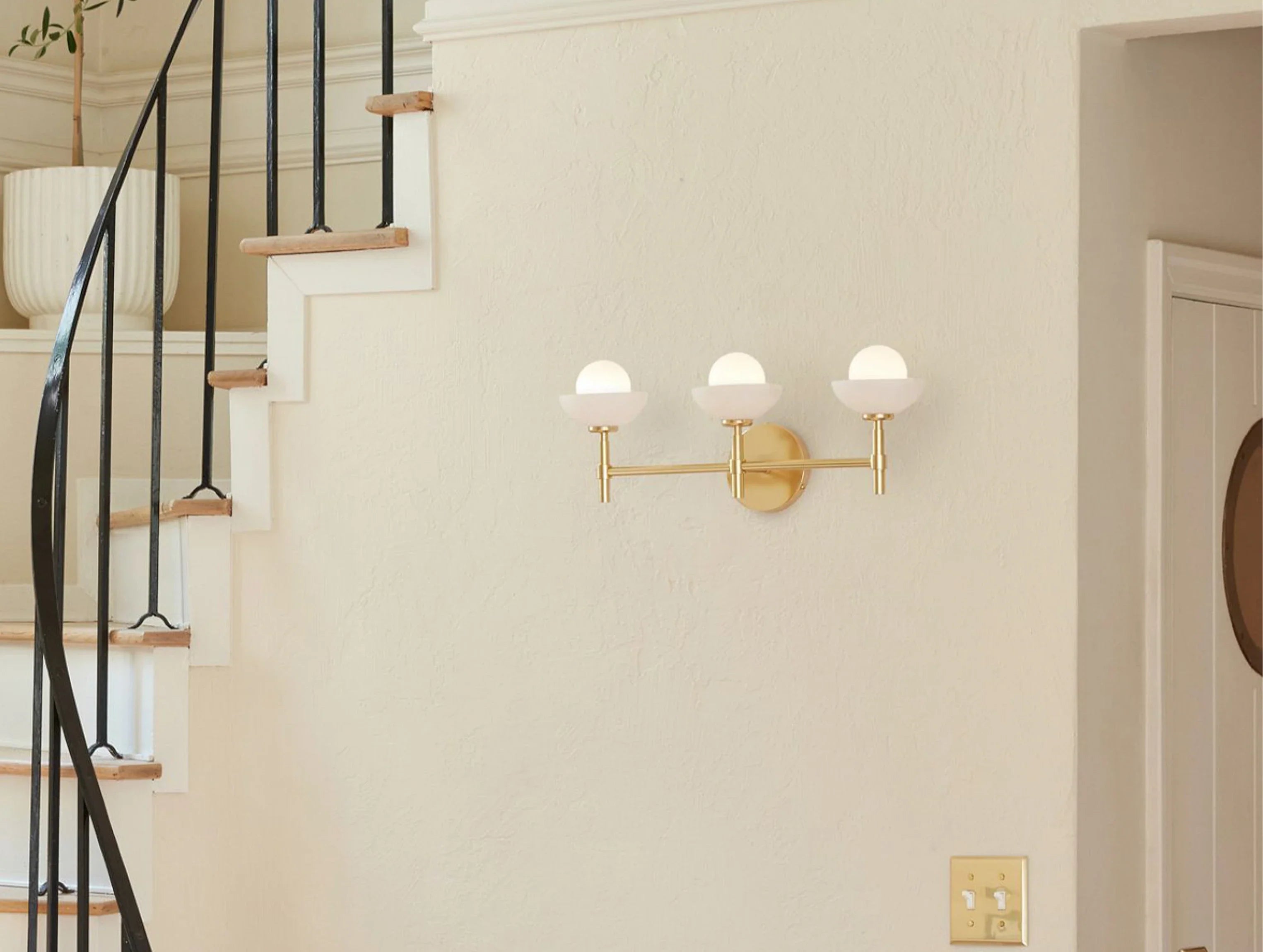 Greensh Triple Sconce - ZELNO LIGHTING