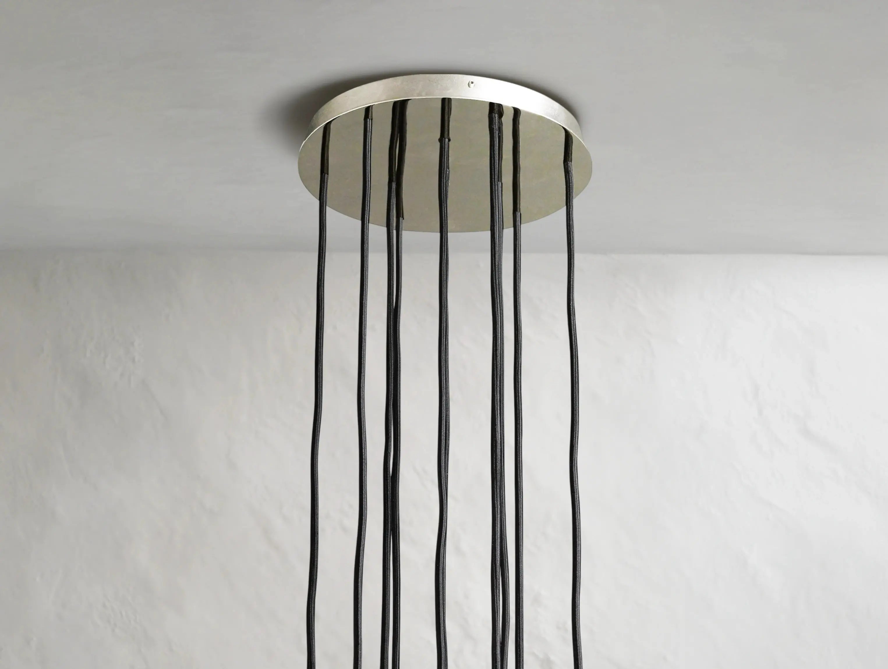 Orbital Cristal Glass Round Cluster Chandelier ZELNO LIGHTING
