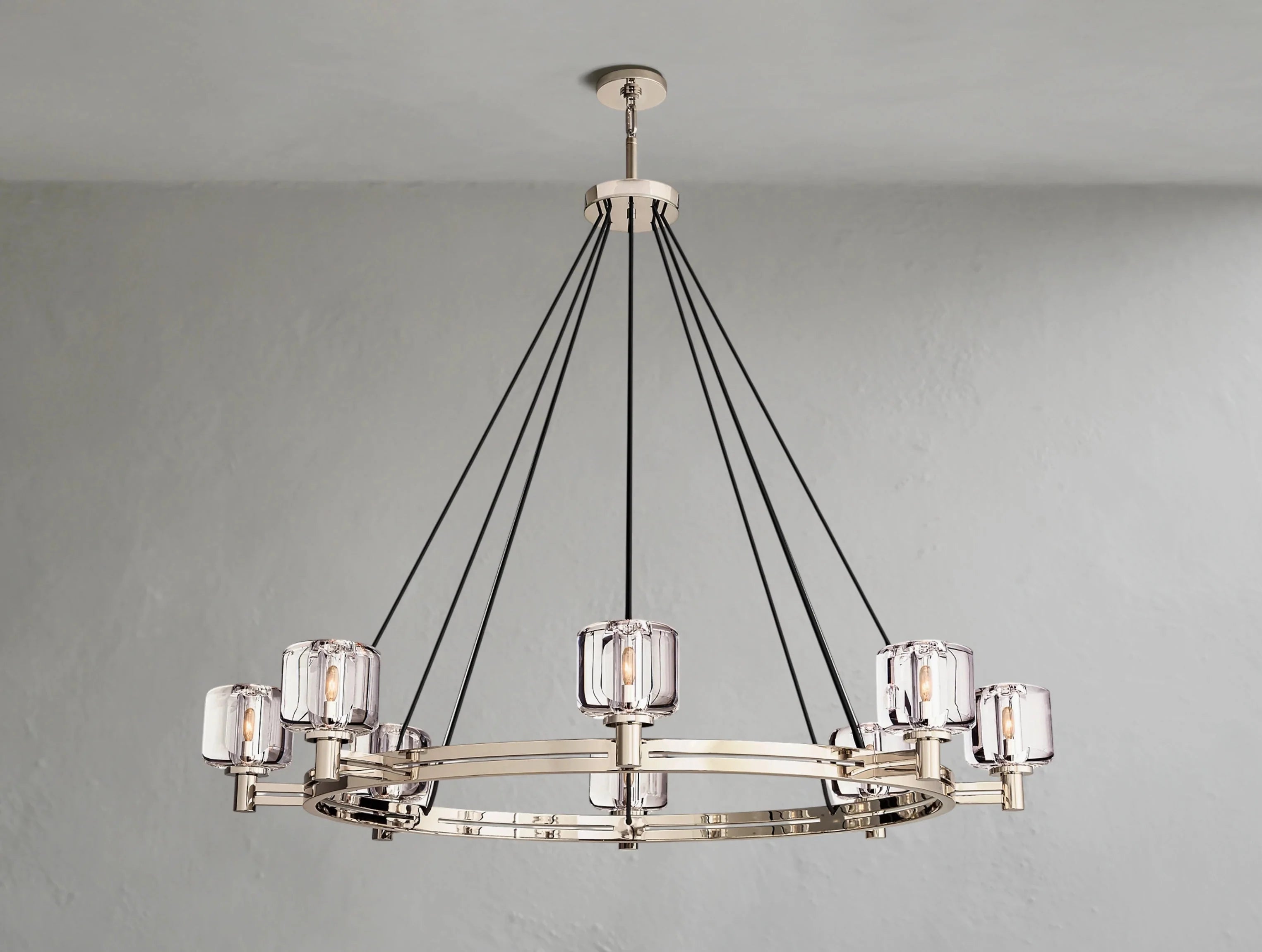 Demanette Round Chandelier ZELNO LIGHTING