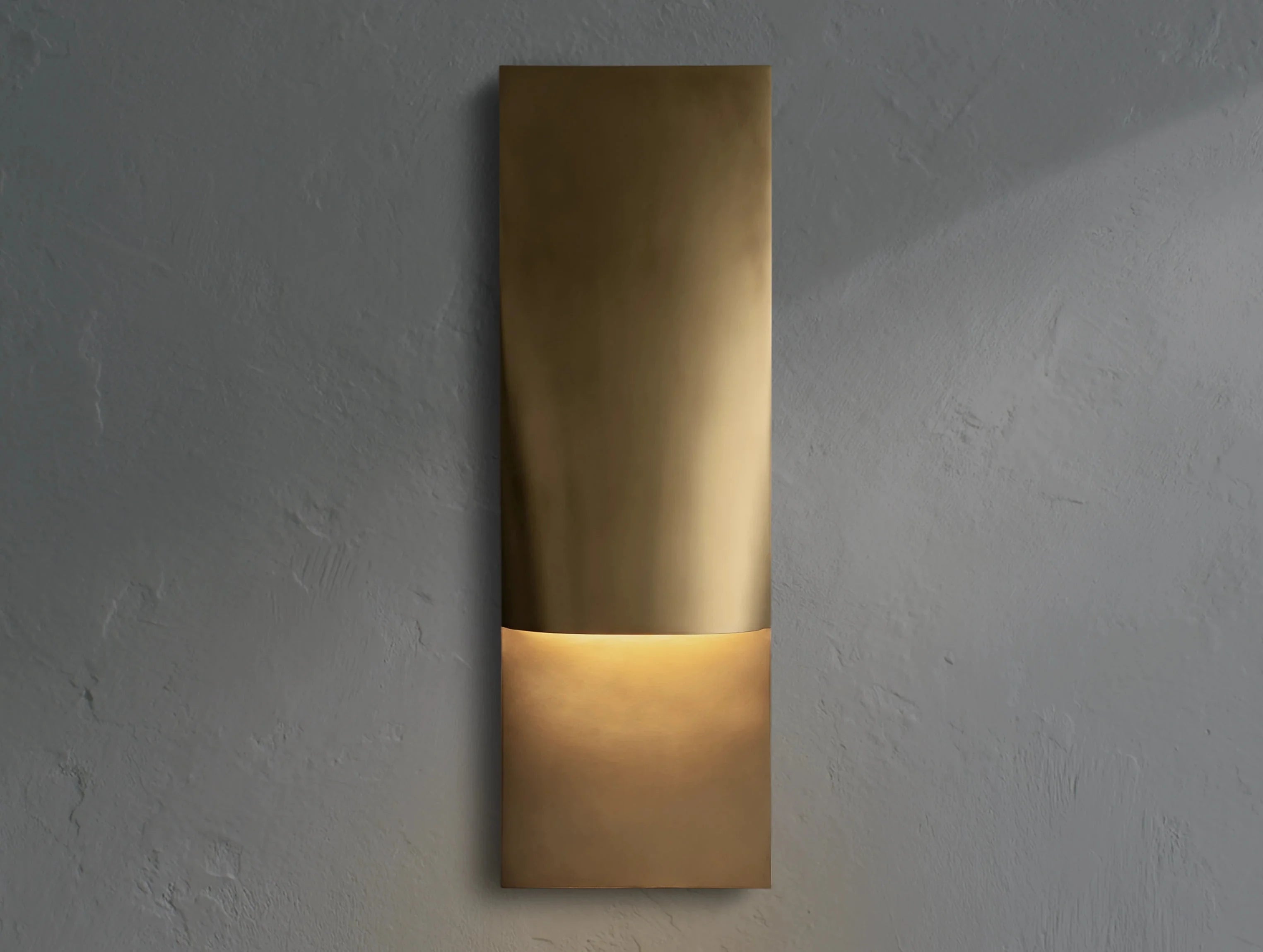 Taga Vertical Rectangular Sconce ZELNO LIGHTING