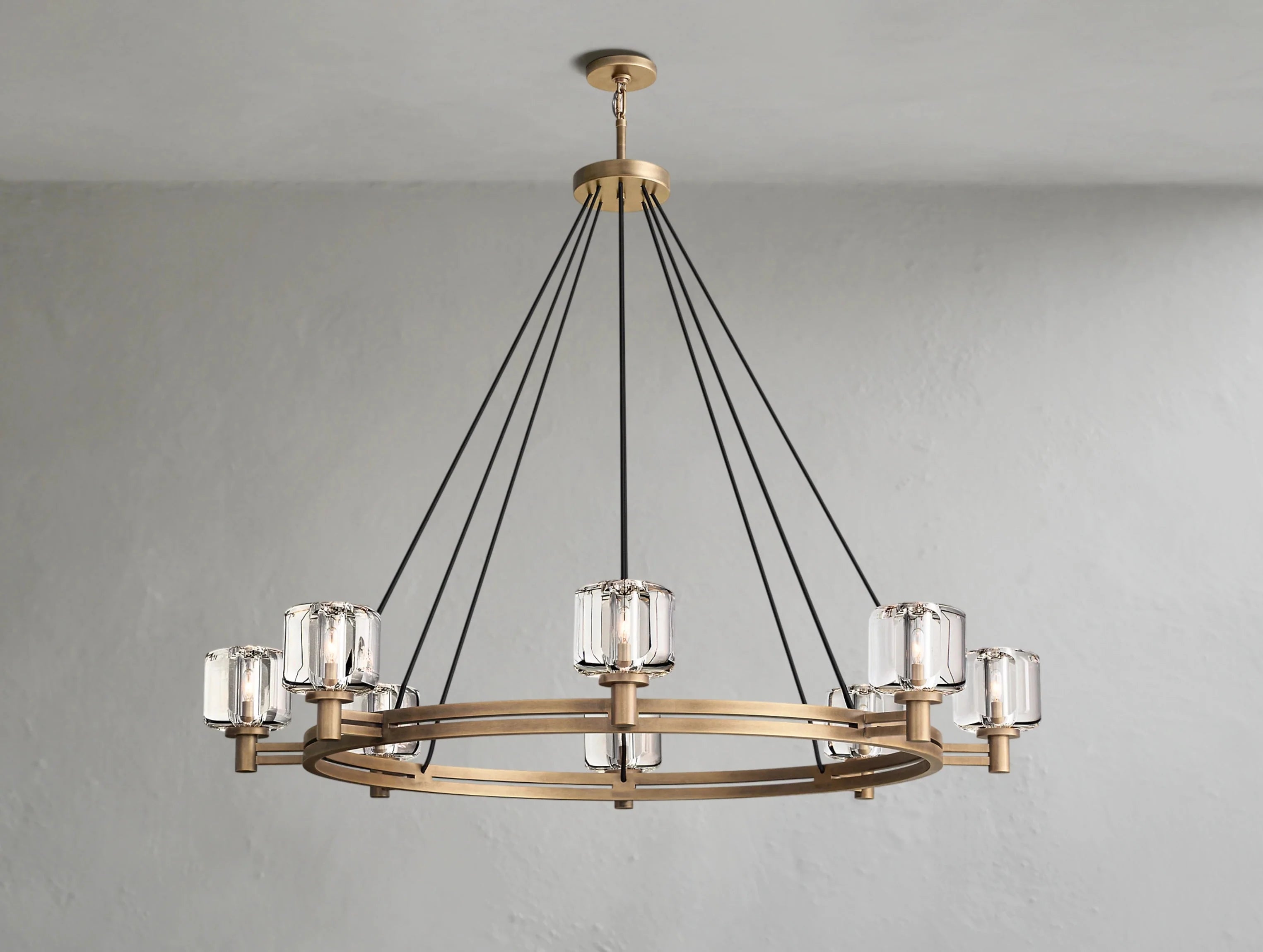 Demanette Round Chandelier ZELNO LIGHTING