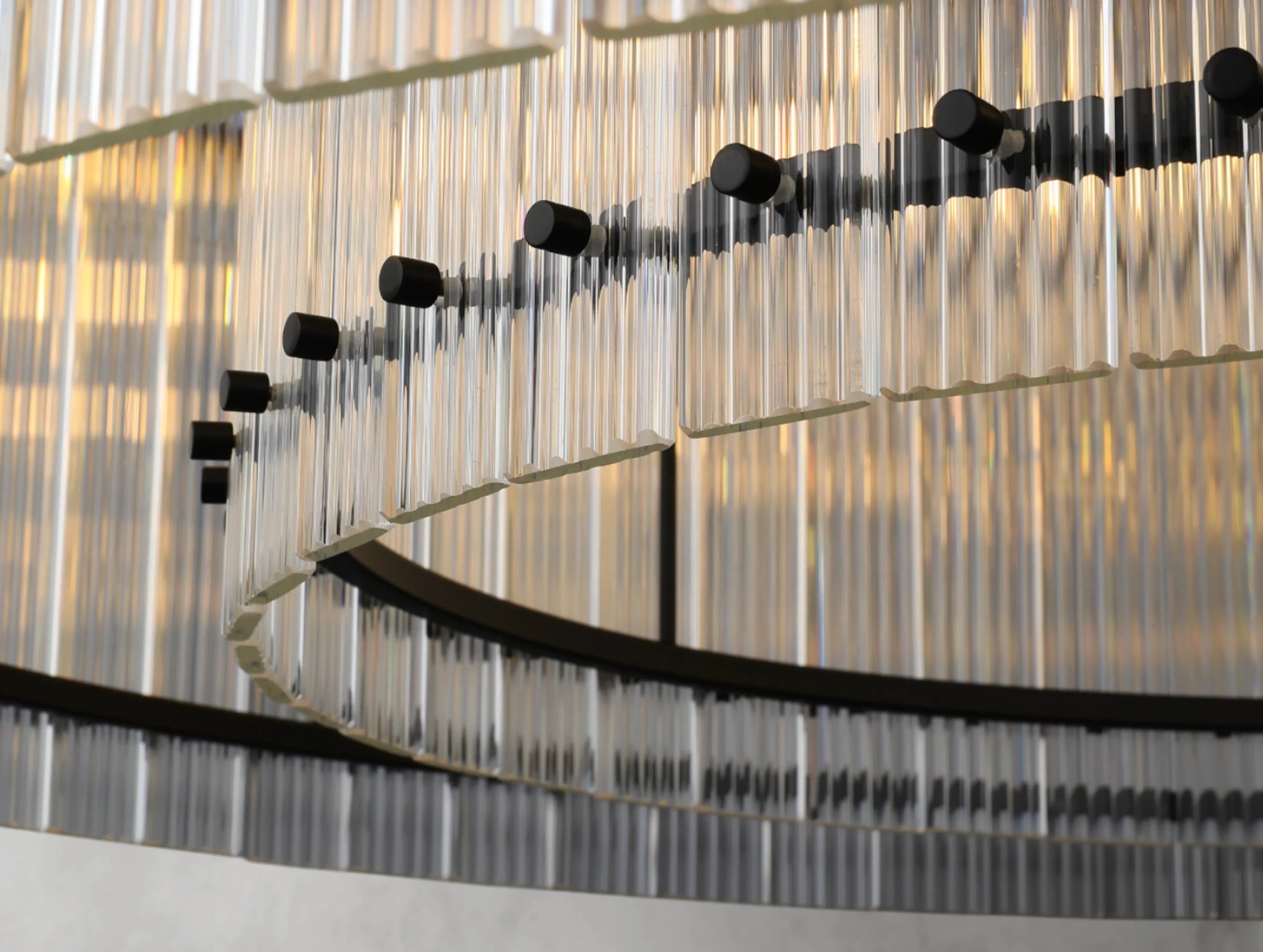 Royce Two-Tier Round Chandelier ZELNO LIGHTING