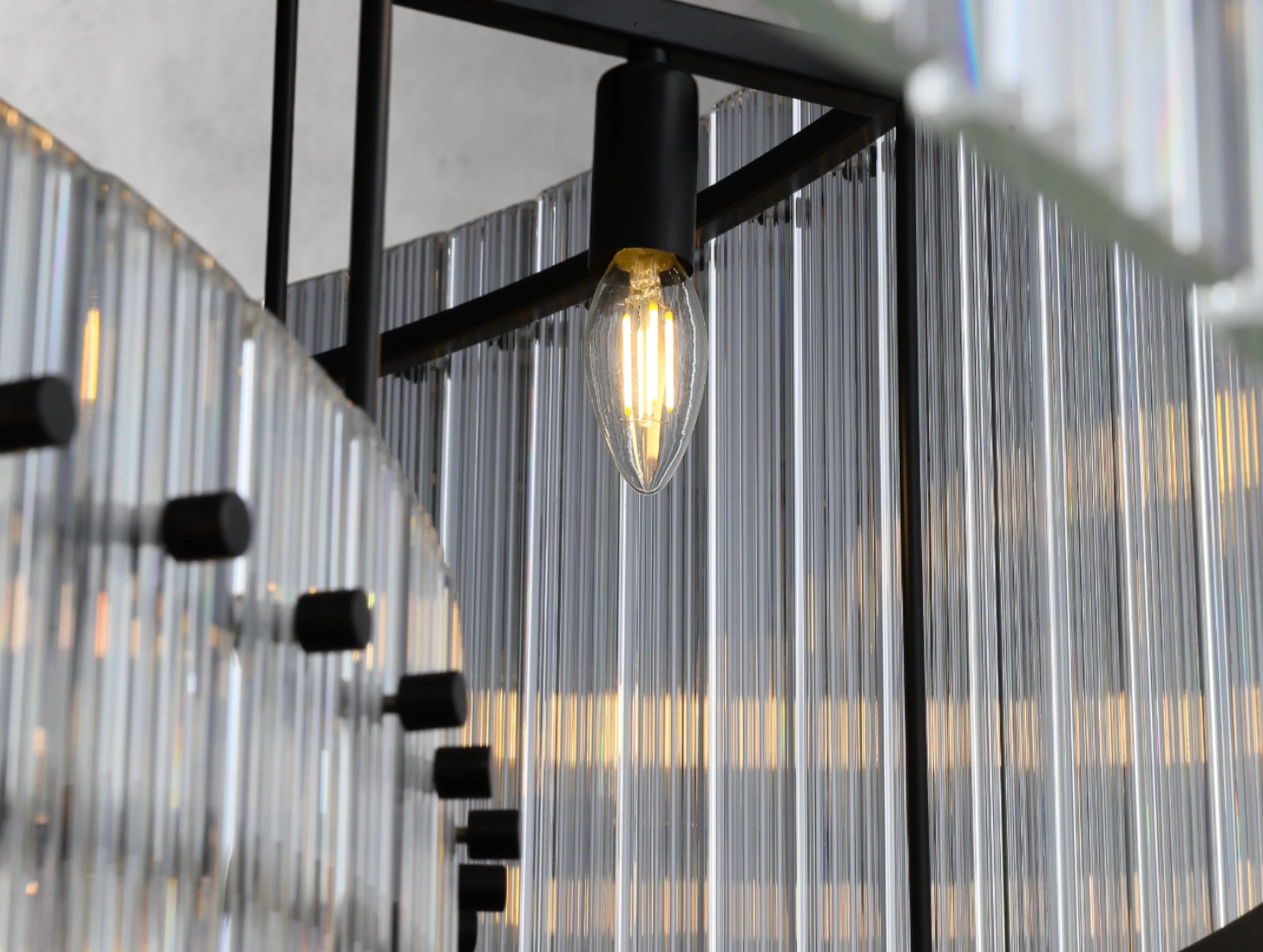 Royce Two-Tier Round Chandelier ZELNO LIGHTING