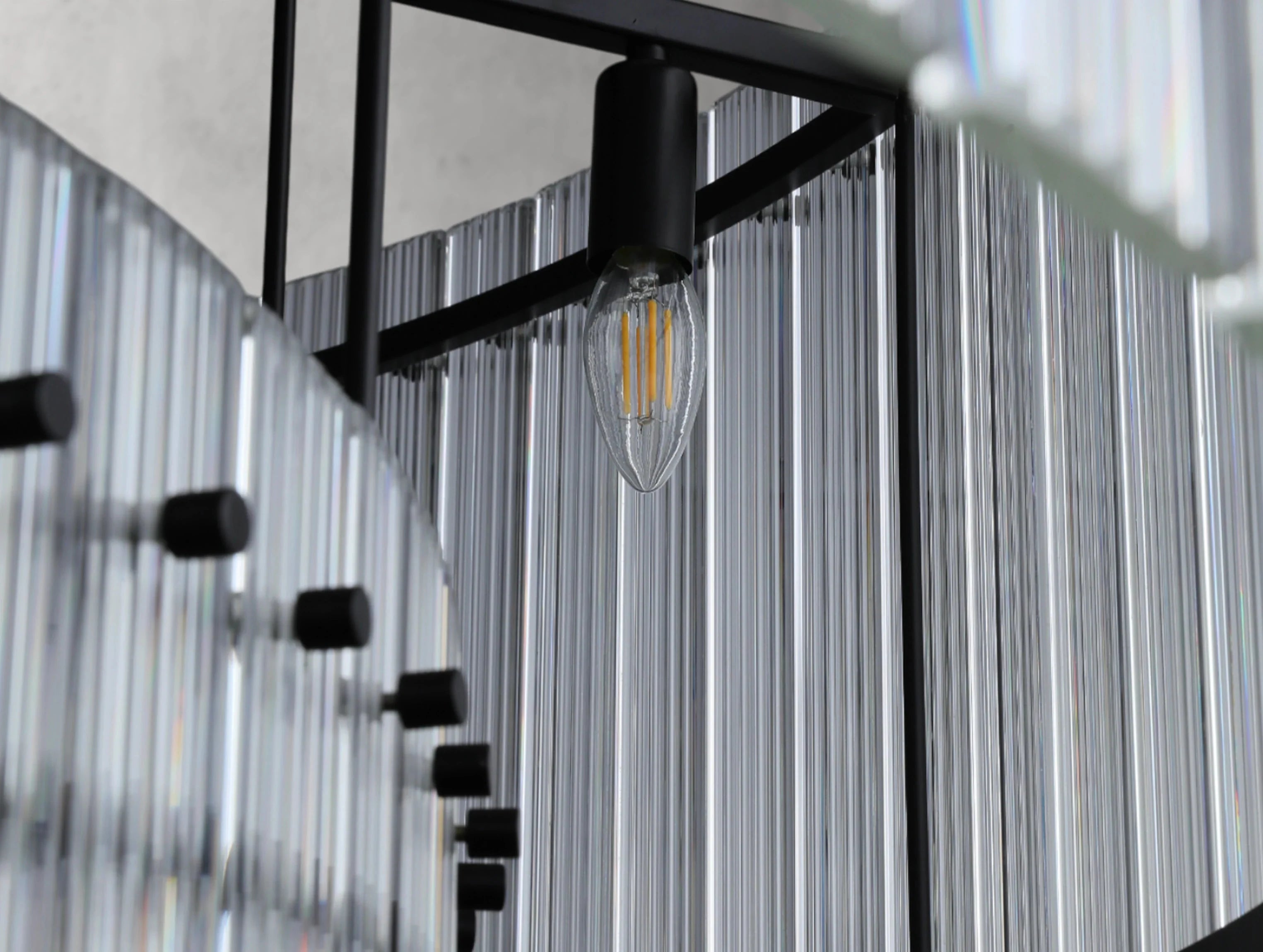 Royce Two-Tier Round Chandelier ZELNO LIGHTING