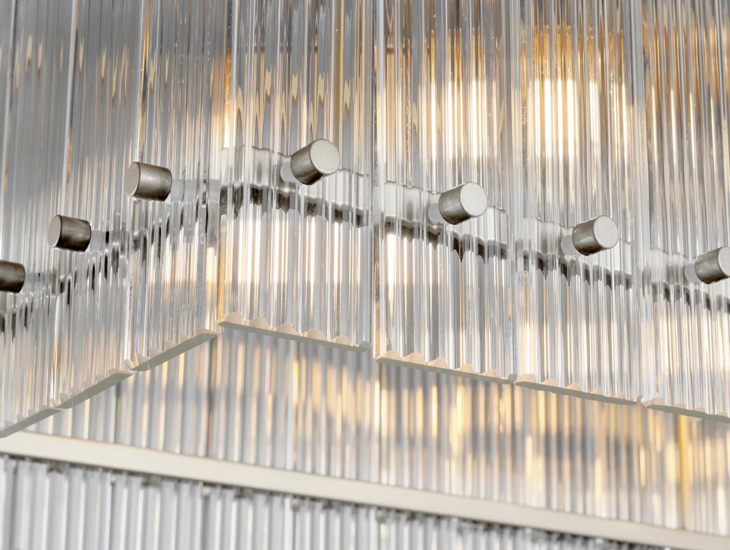 Royce Rectangular Chandelier ZELNO LIGHTING