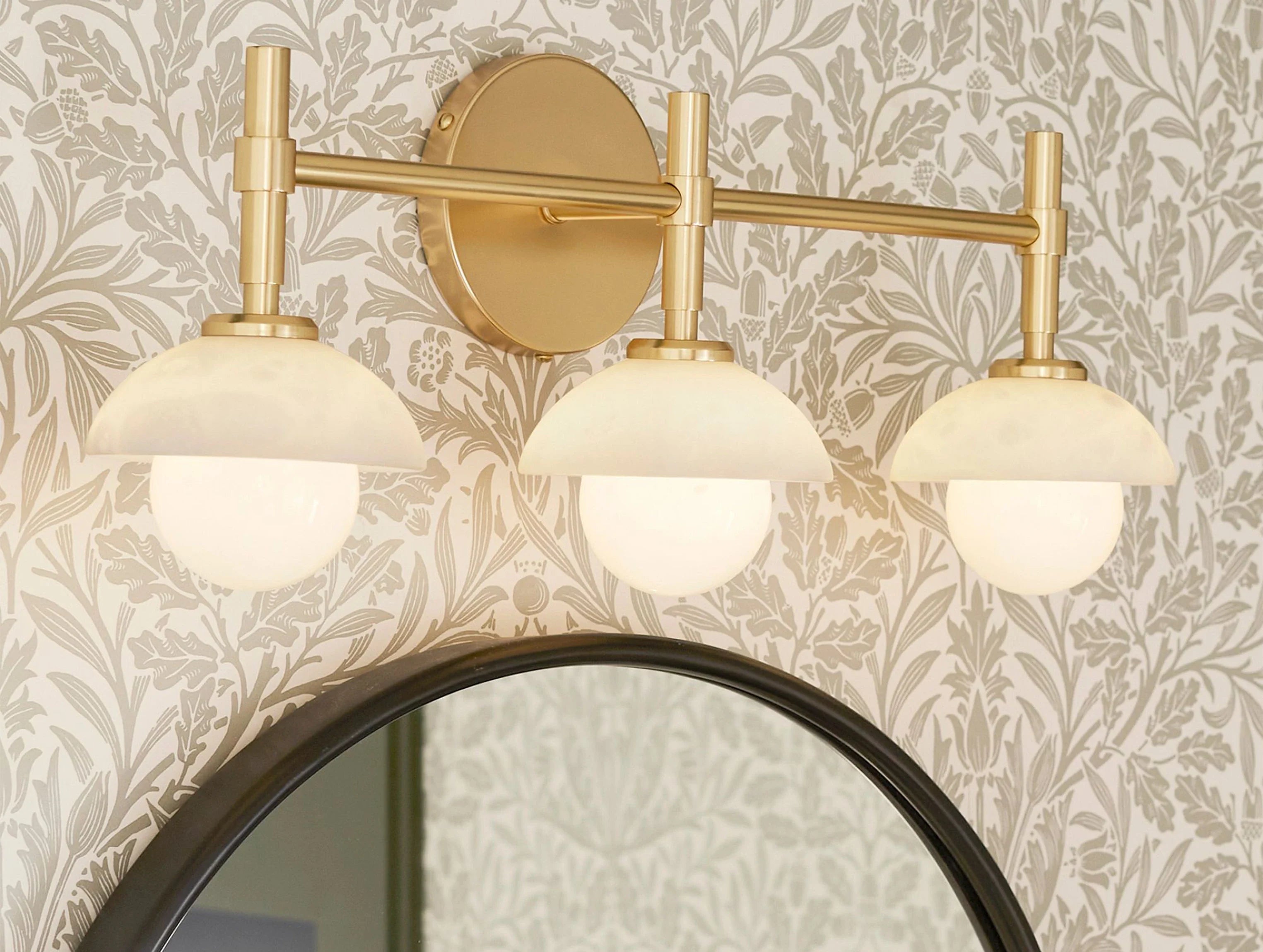 Greensh Triple Sconce - ZELNO LIGHTING