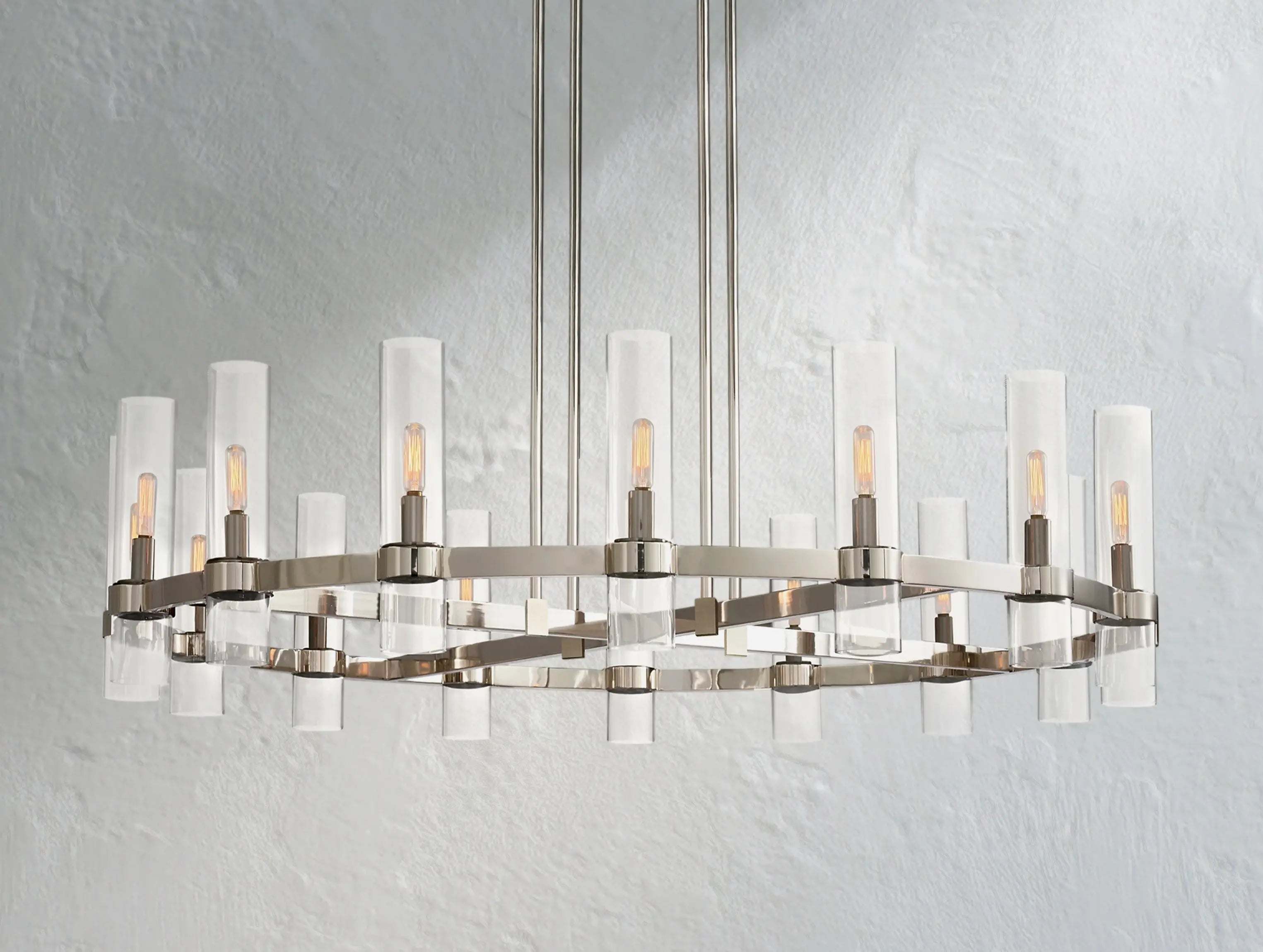 Solene Round Chandelier ZELNO LIGHTING