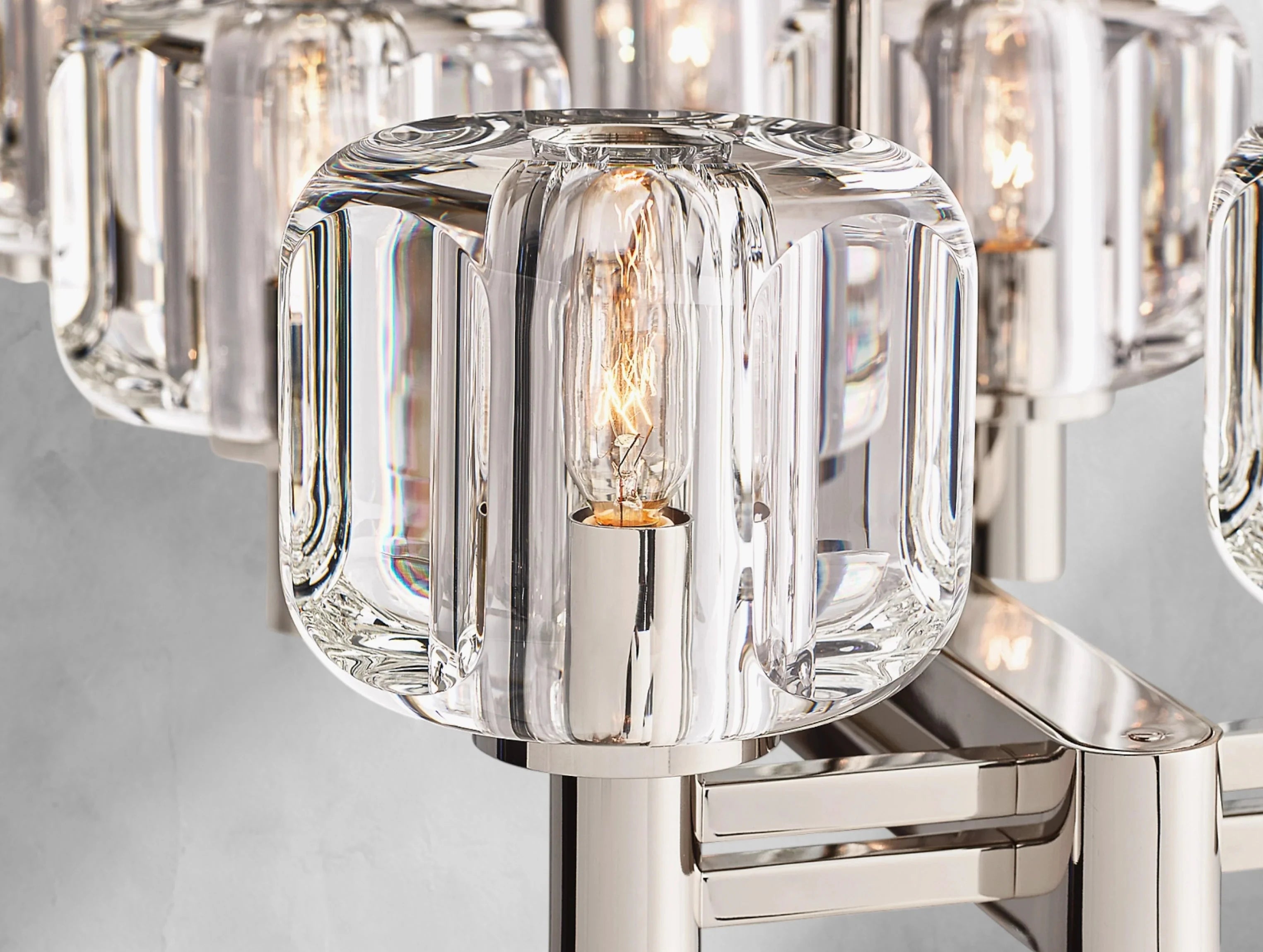 Demanette Linear Chandelier ZELNO LIGHTING