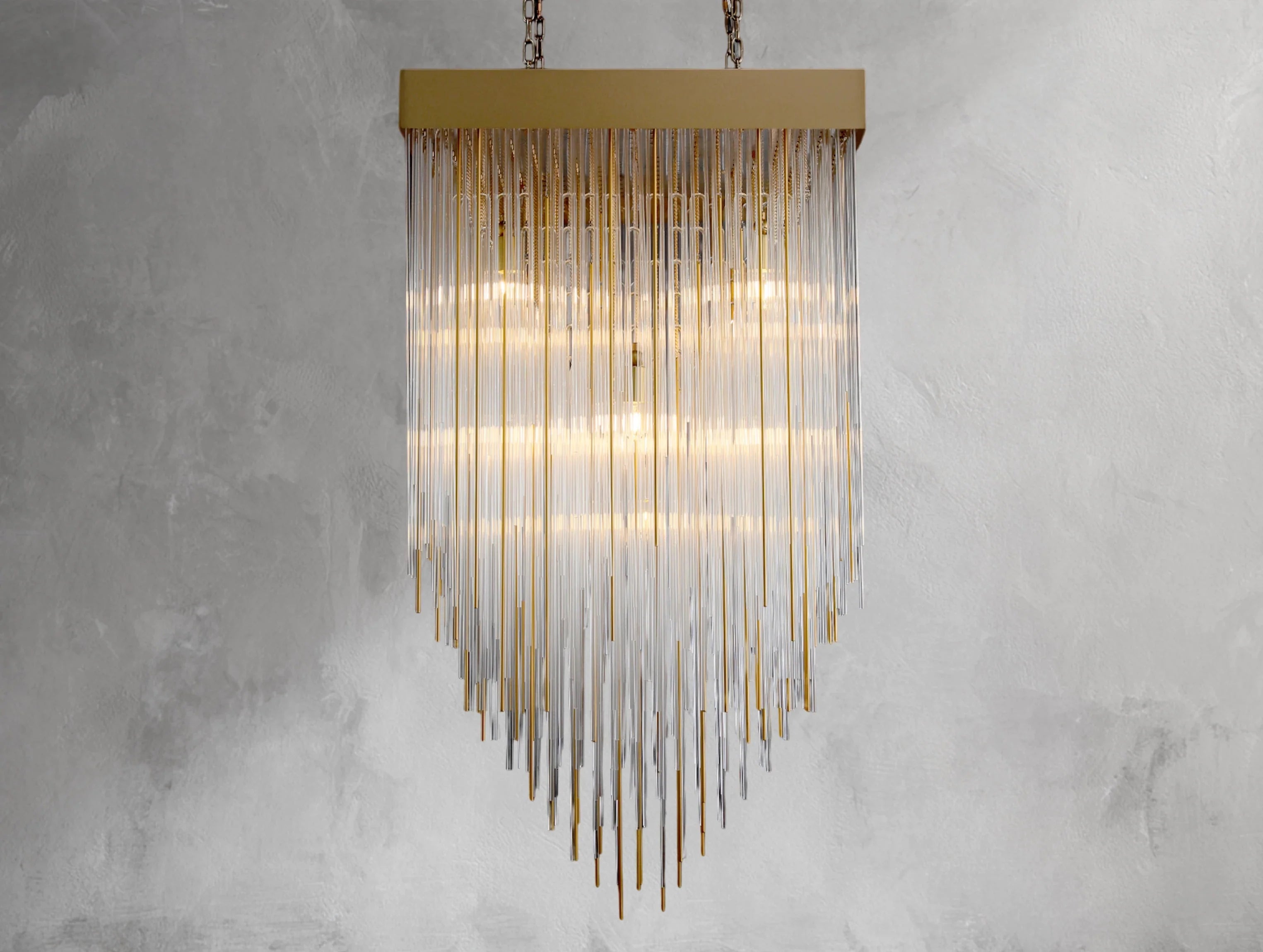 Casdaca Square Chandelier ZELNO LIGHTING