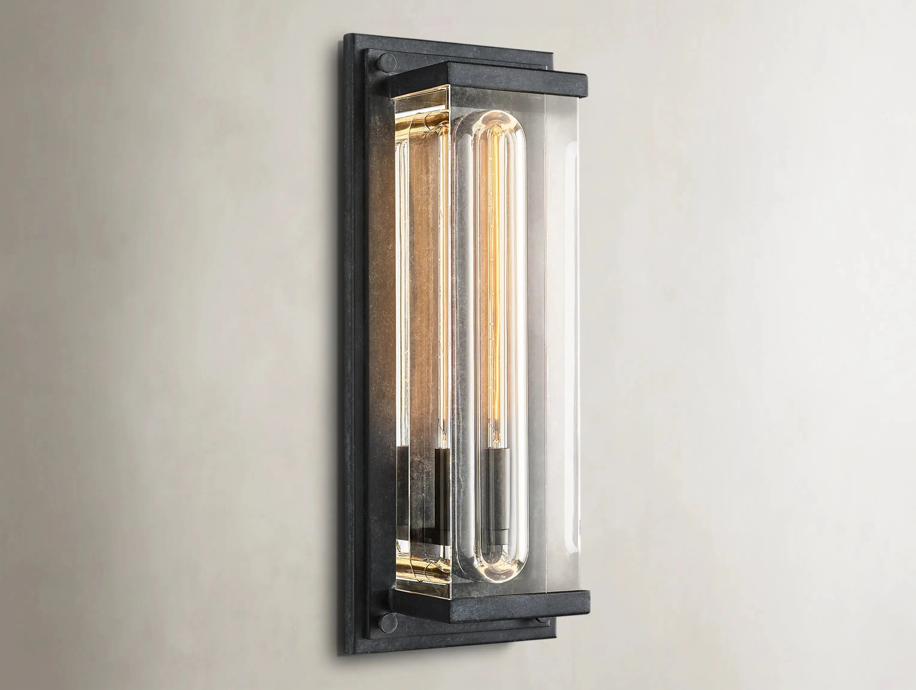 Soiley Grand Rectangular Sconce ZELNO LIGHTING