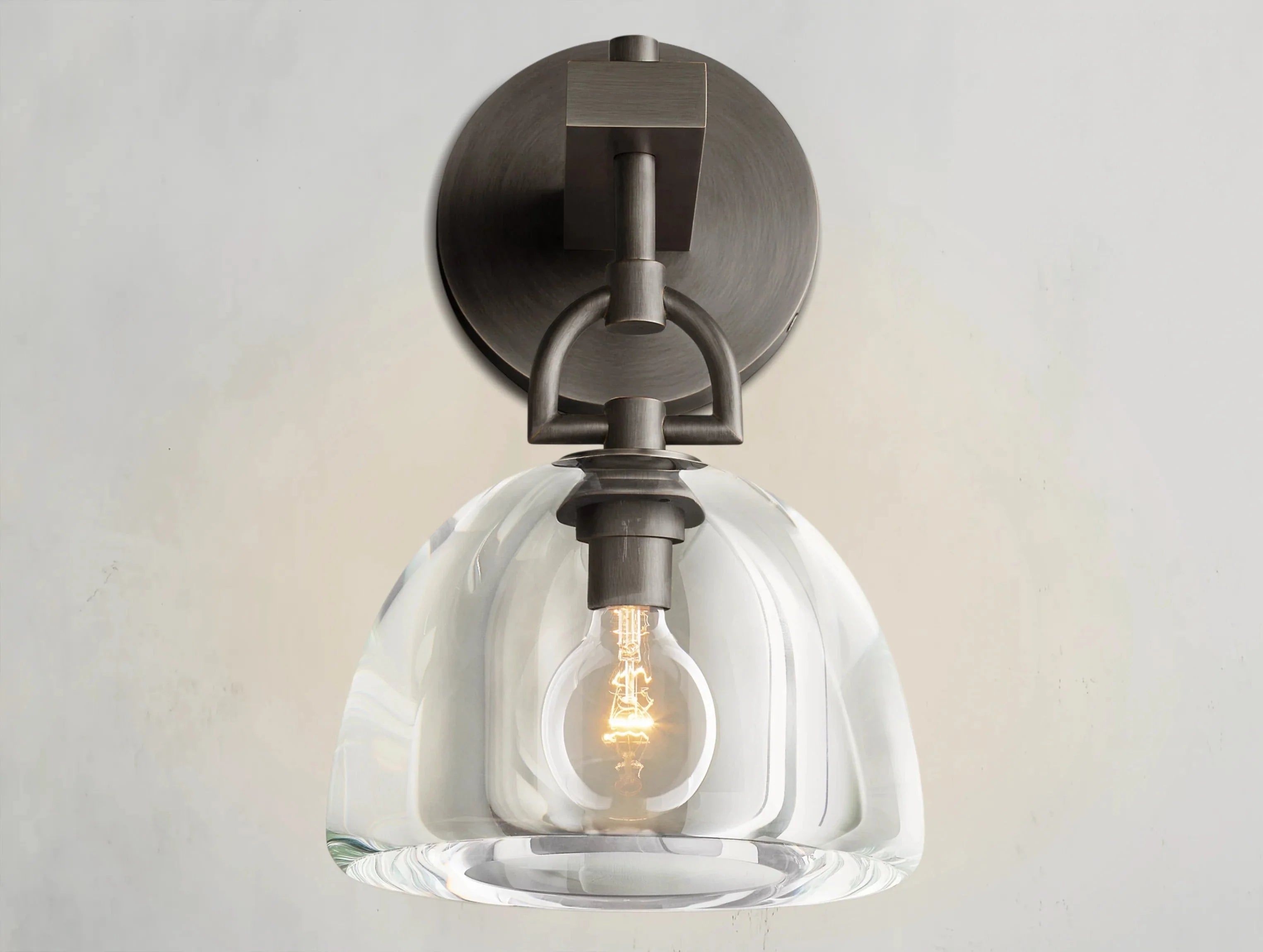 Borger Dome Sconce ZELNO LIGHTING