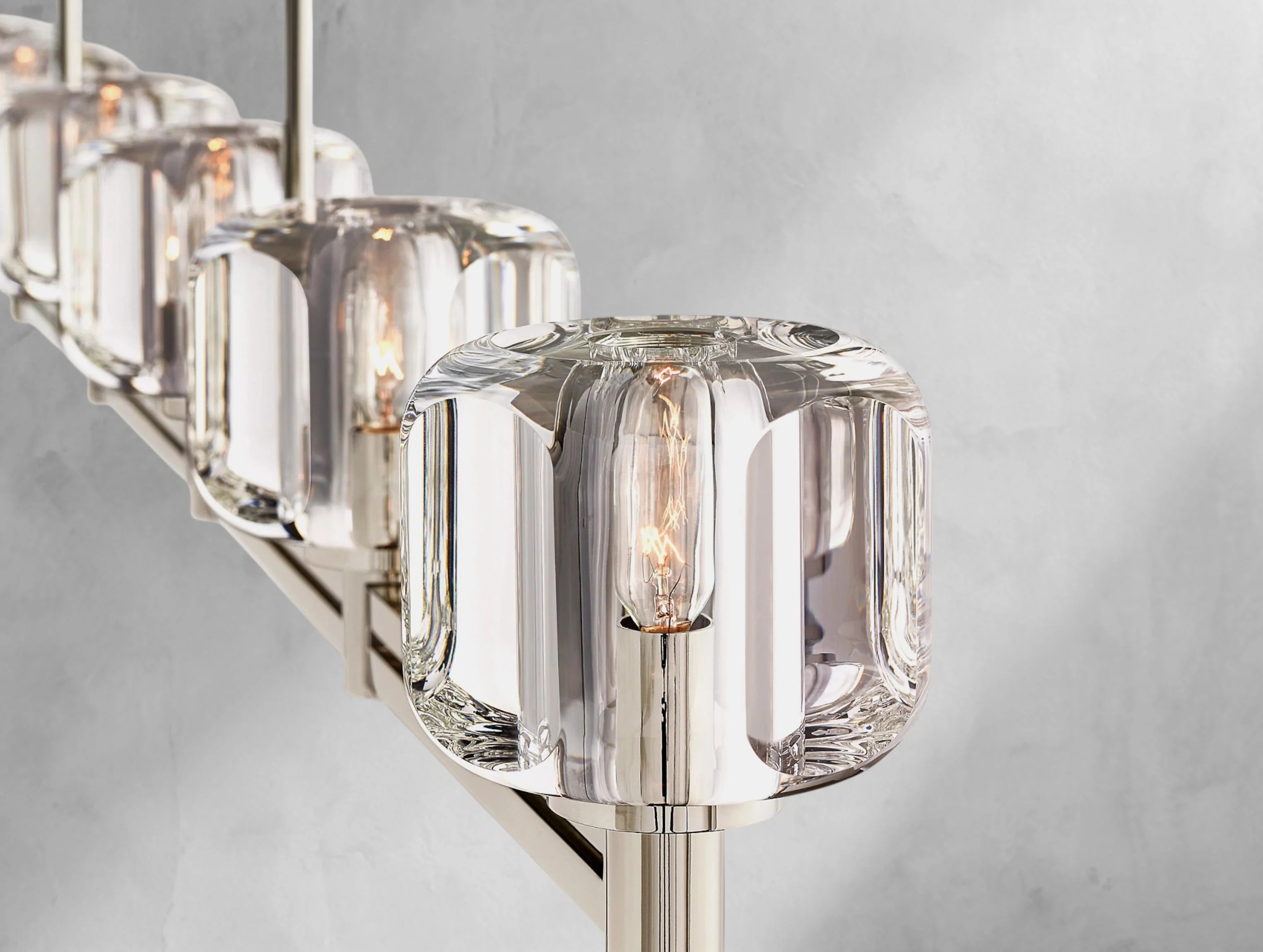 Demanette Linear Chandelier ZELNO LIGHTING