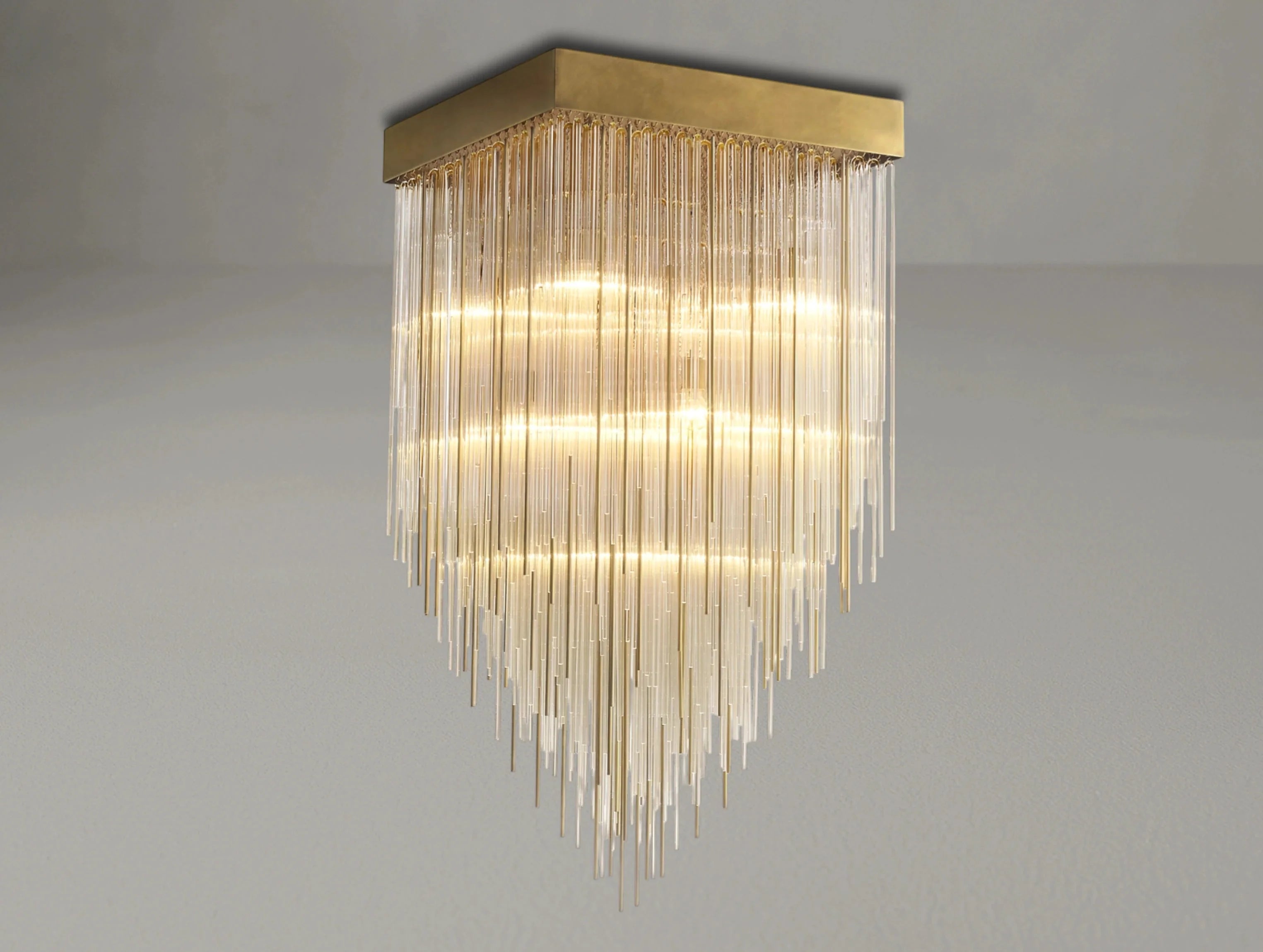 Casdaca Square Chandelier ZELNO LIGHTING