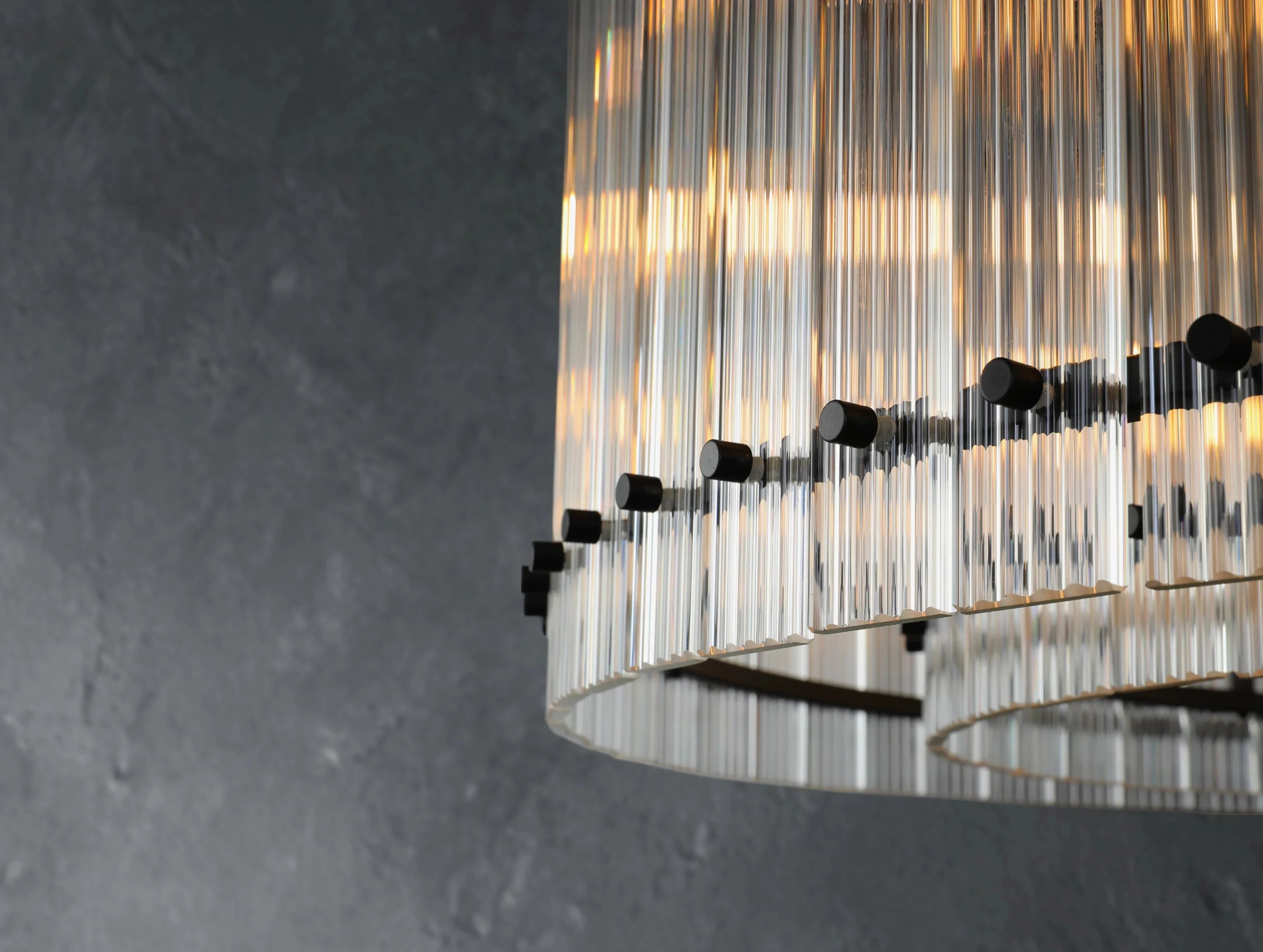 Royce Round Chandelier ZELNO LIGHTING