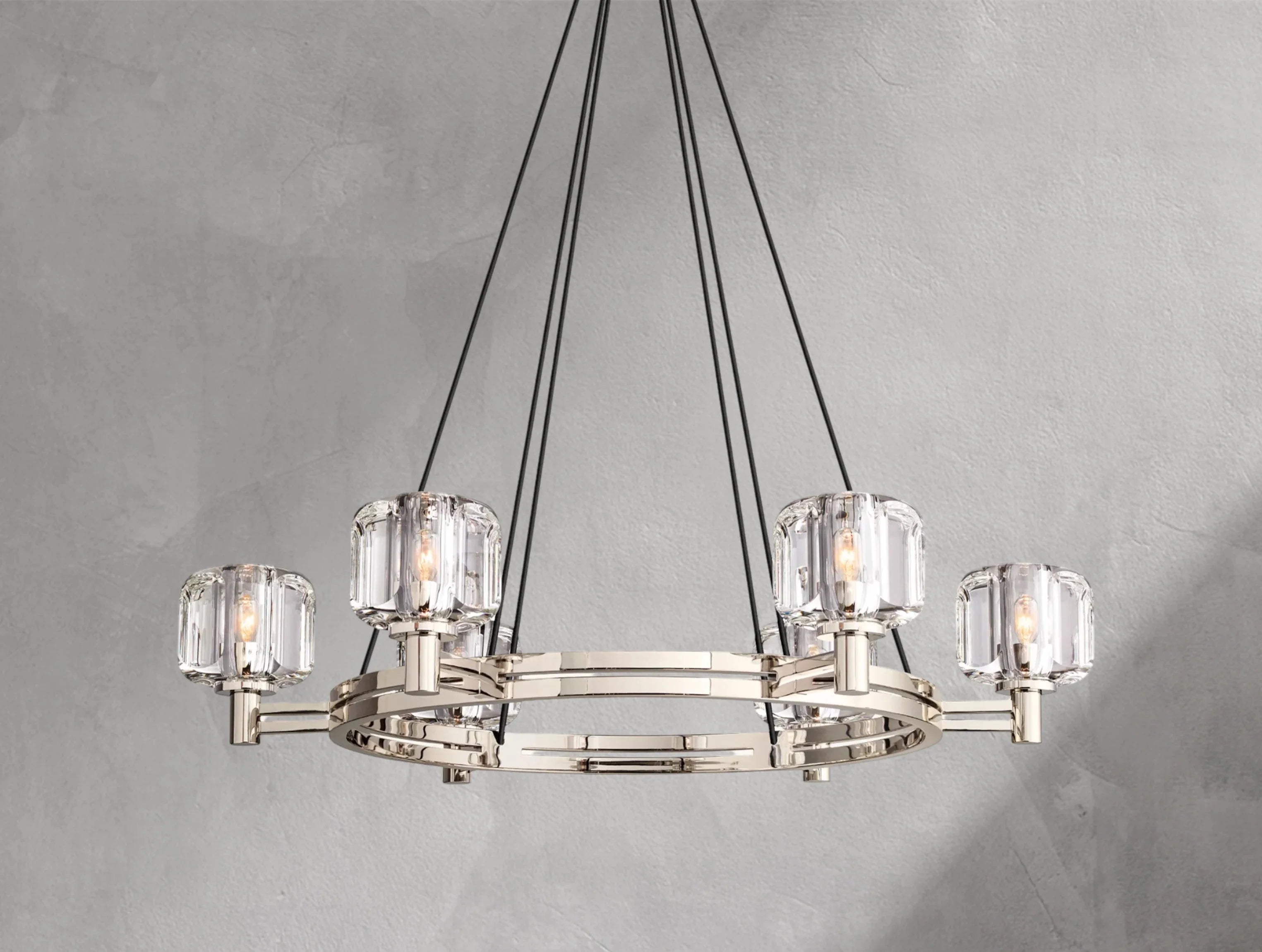 Demanette Round Chandelier ZELNO LIGHTING