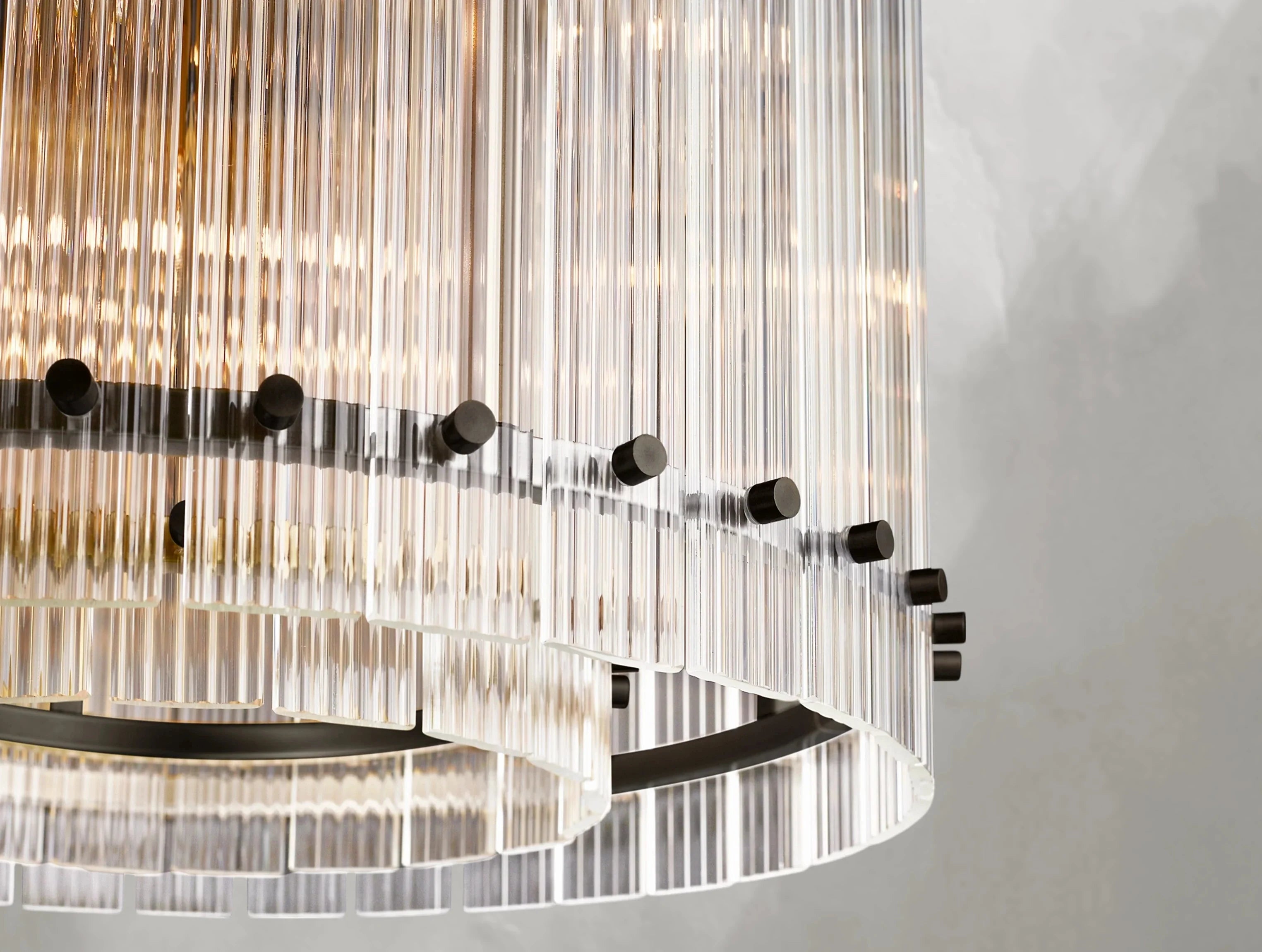 Royce Round Chandelier ZELNO LIGHTING