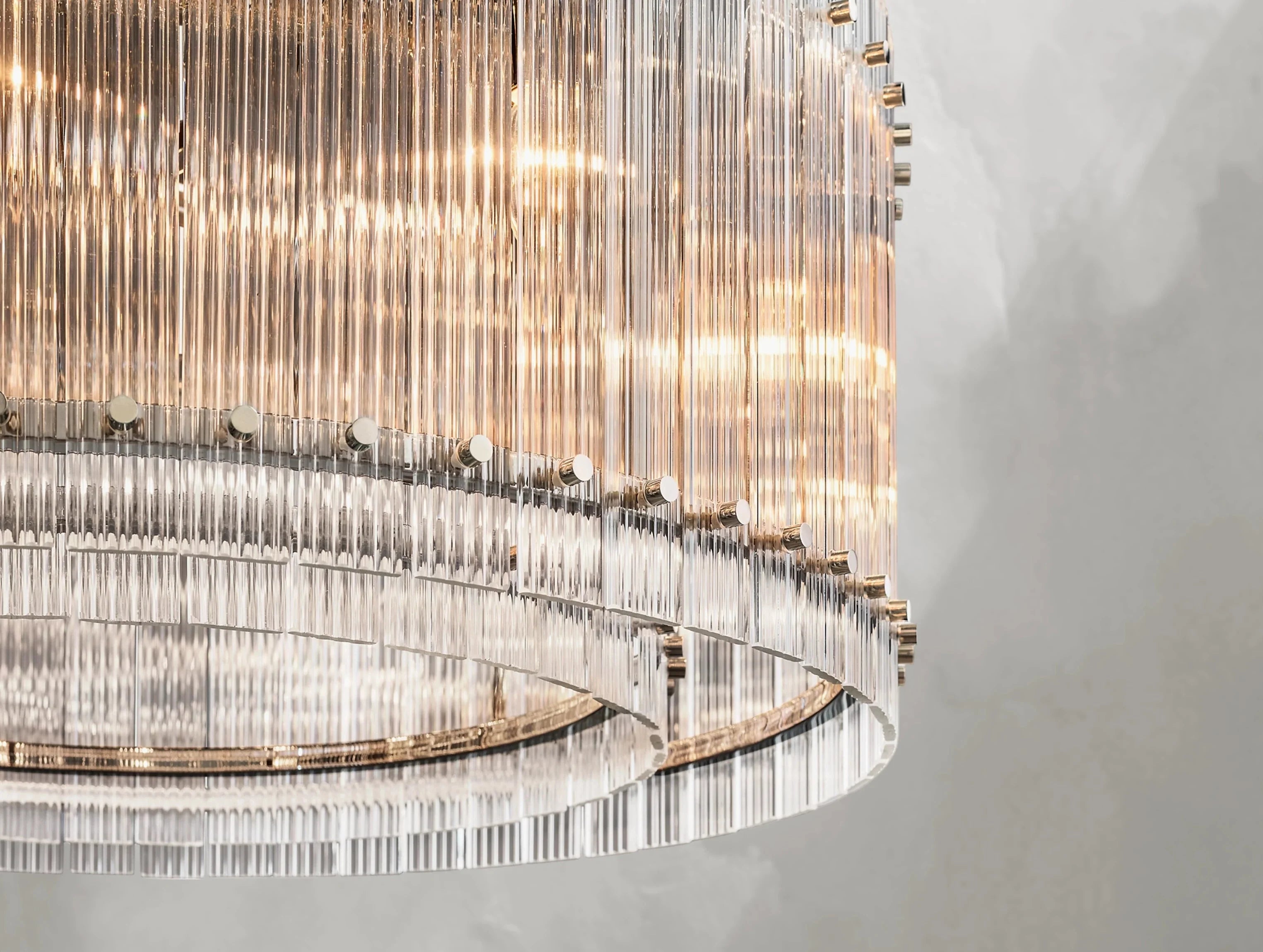 Royce Round Chandelier ZELNO LIGHTING