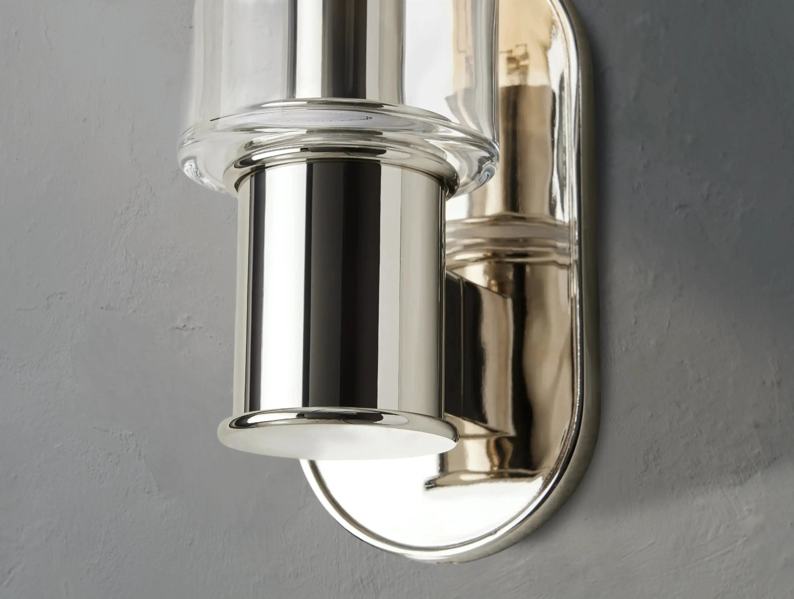 Horlin Sconce in Clear ZELNO LIGHTING