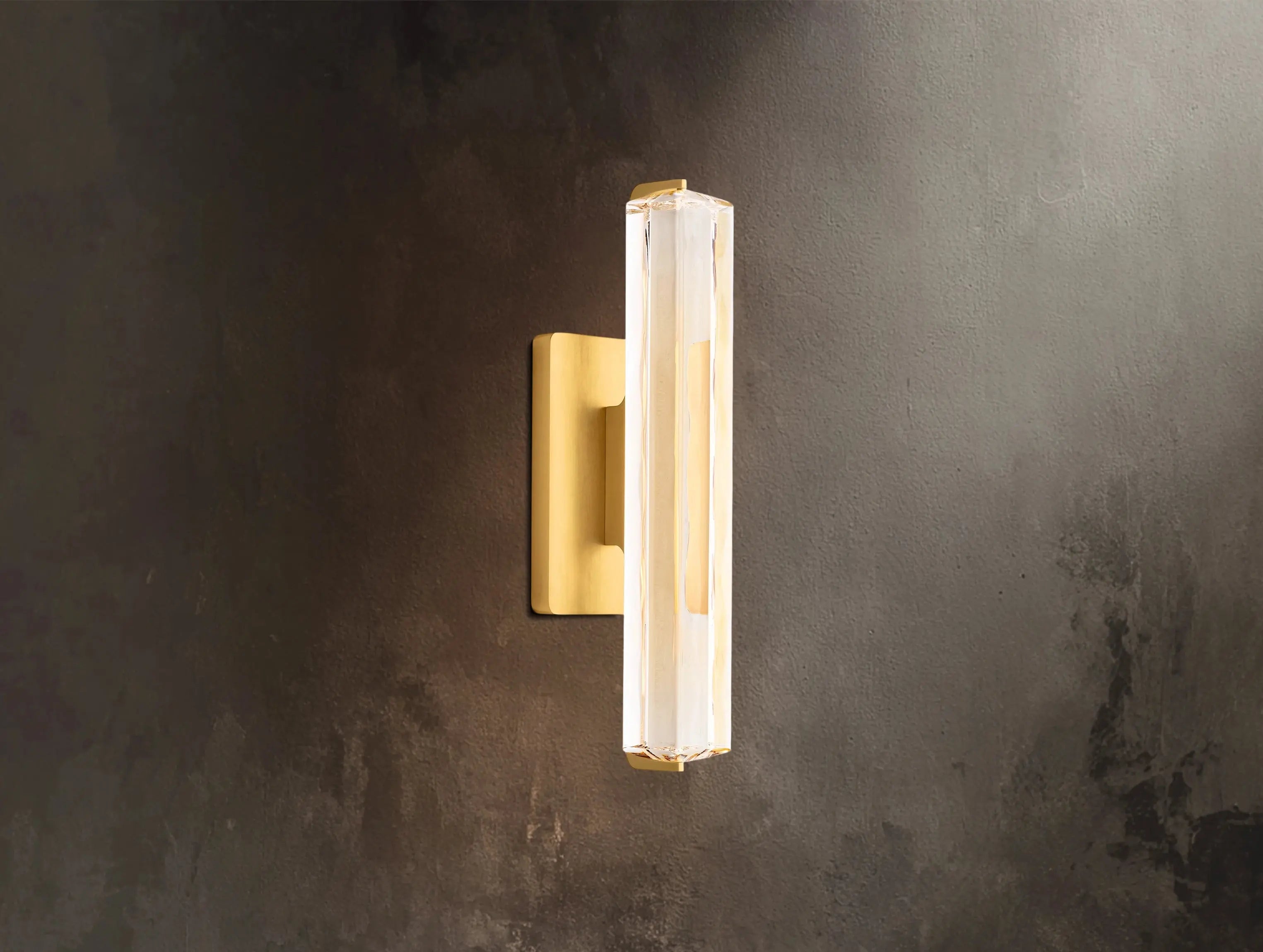 Ardubon Crystal Single Sconce ZELNO LIGHTING
