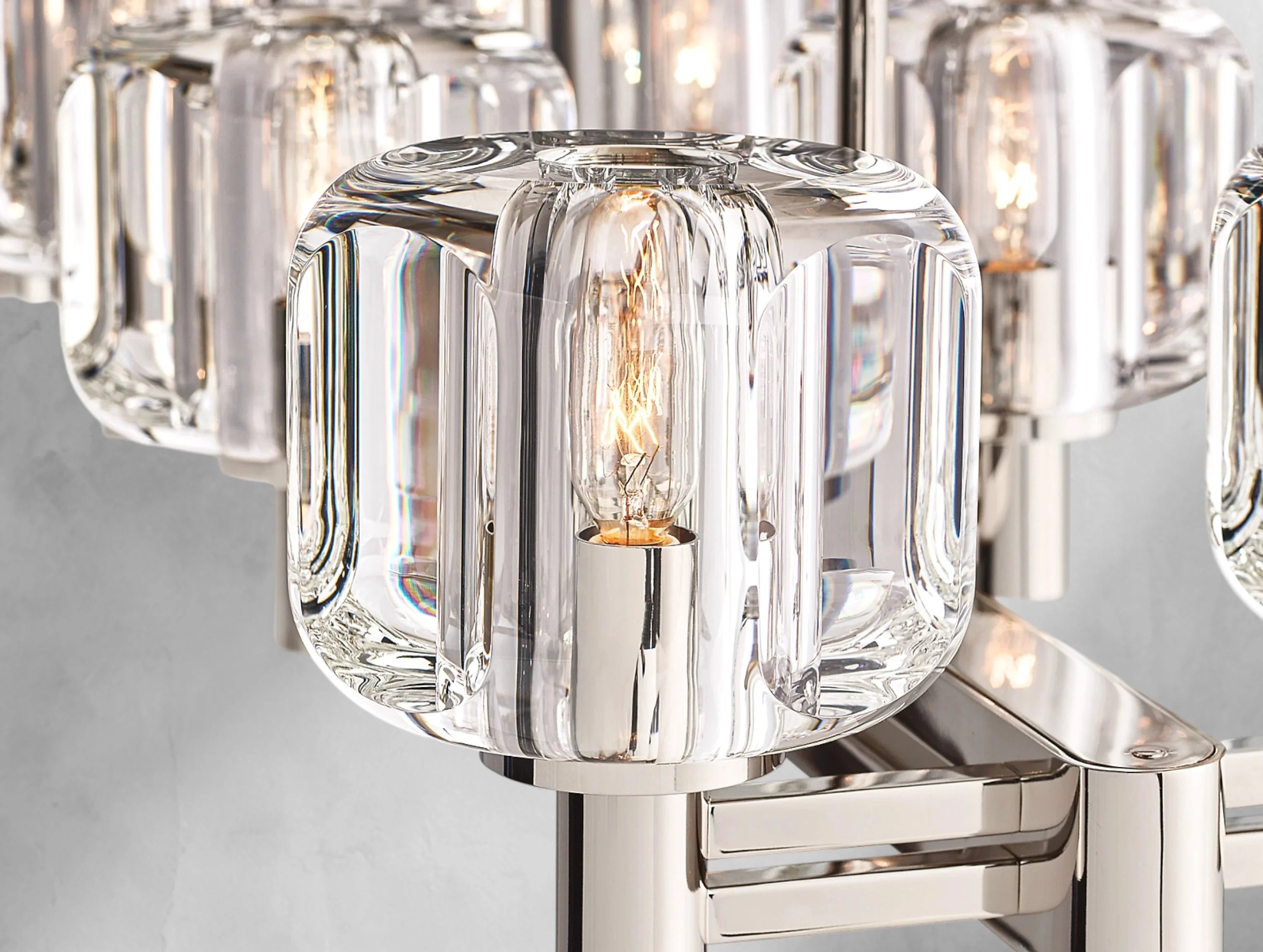 Demanette Linear Chandelier ZELNO LIGHTING