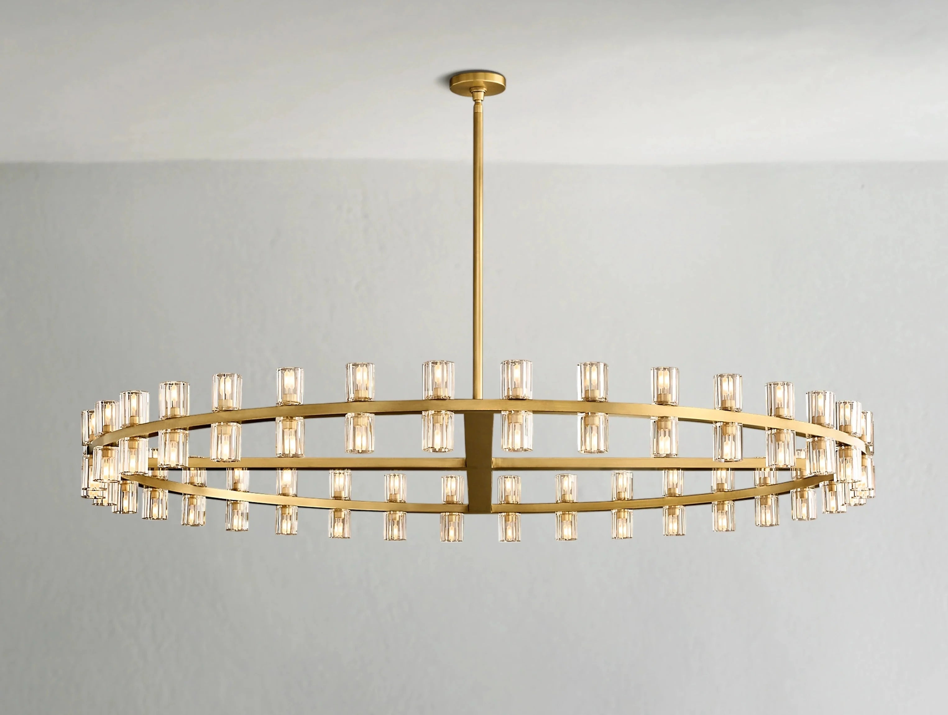 Gearra LED Round Chandelier ZELNO LIGHTING