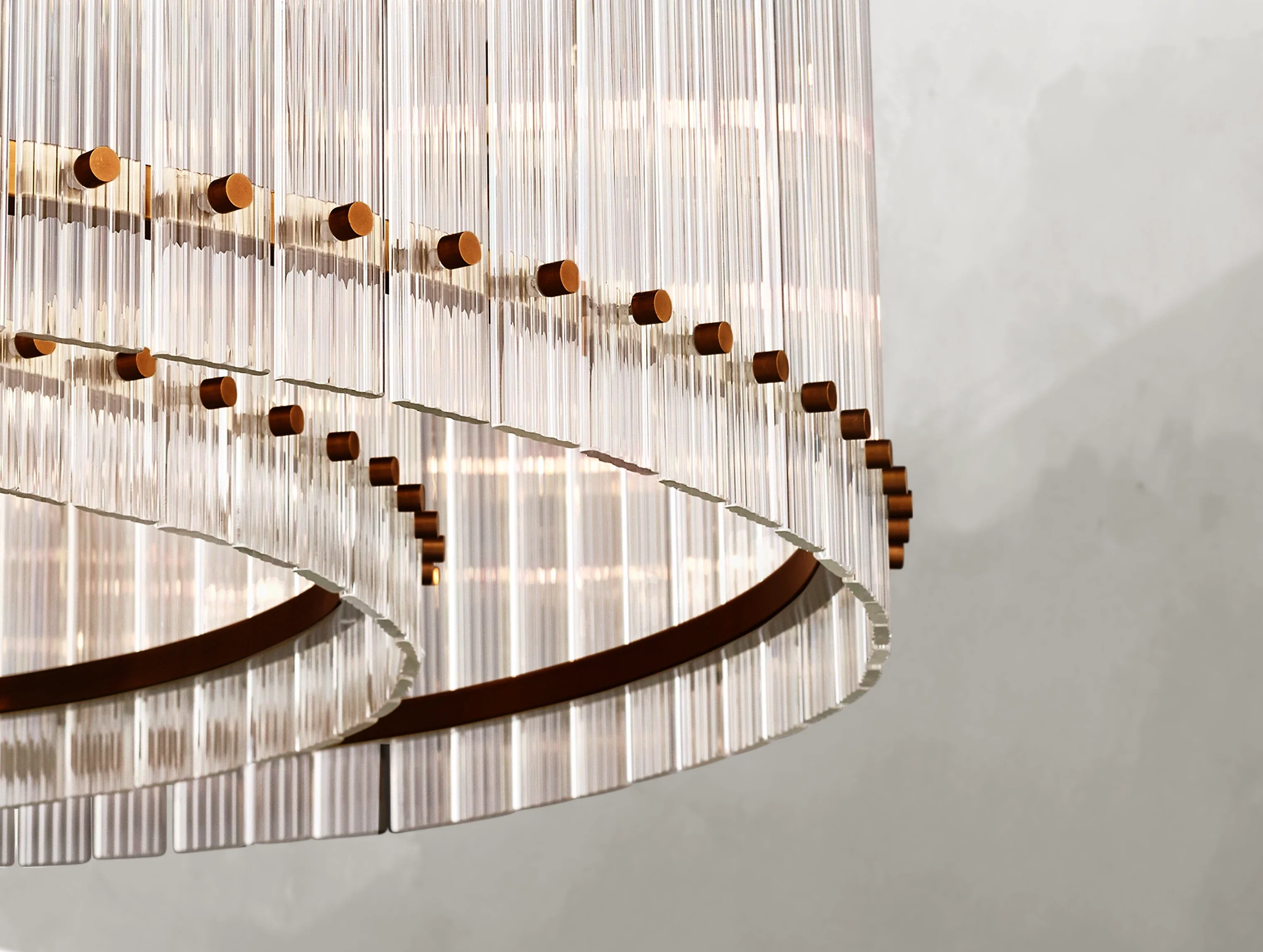 Royce Round Chandelier ZELNO LIGHTING