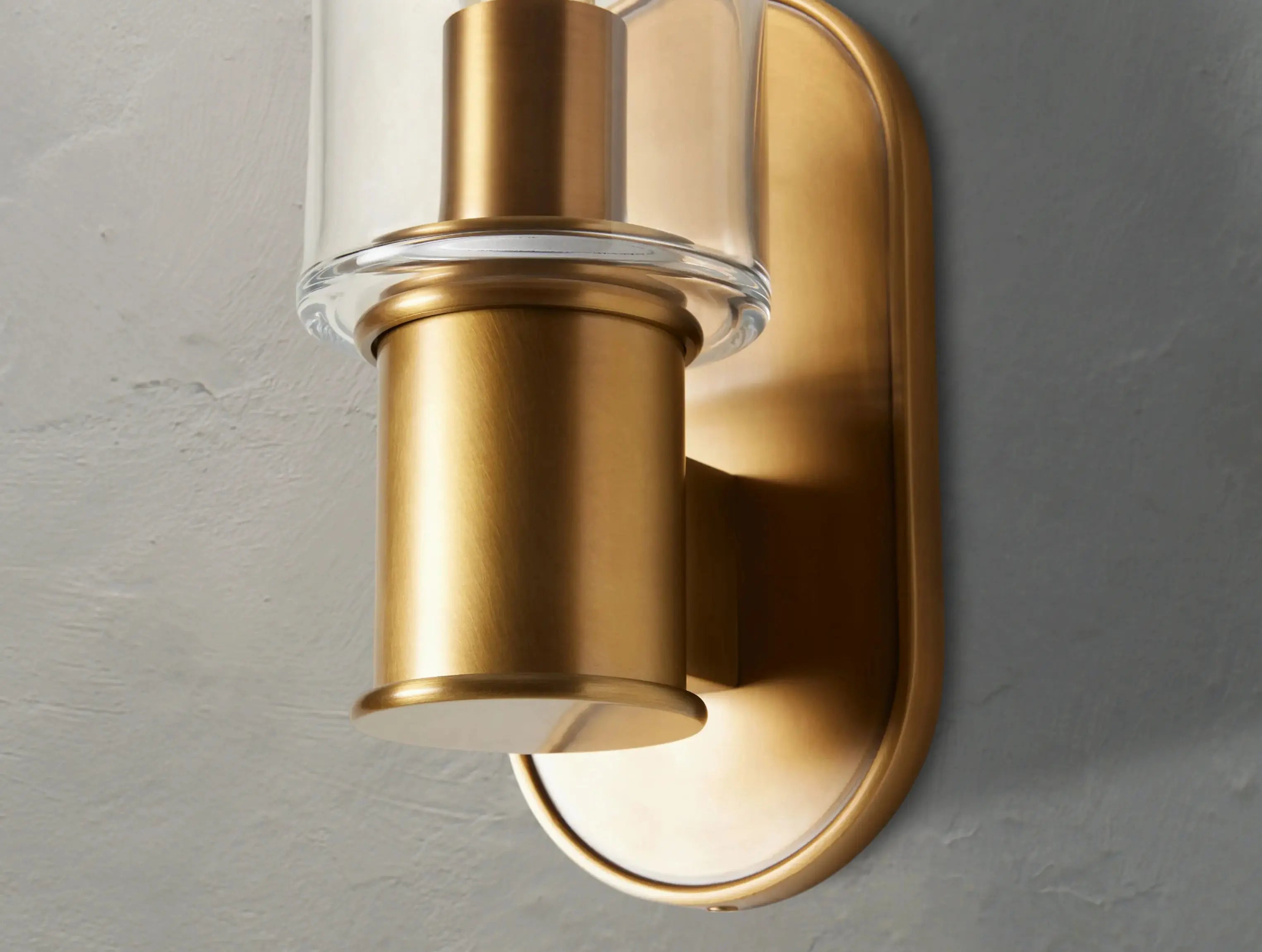 Horlin Sconce in Clear ZELNO LIGHTING