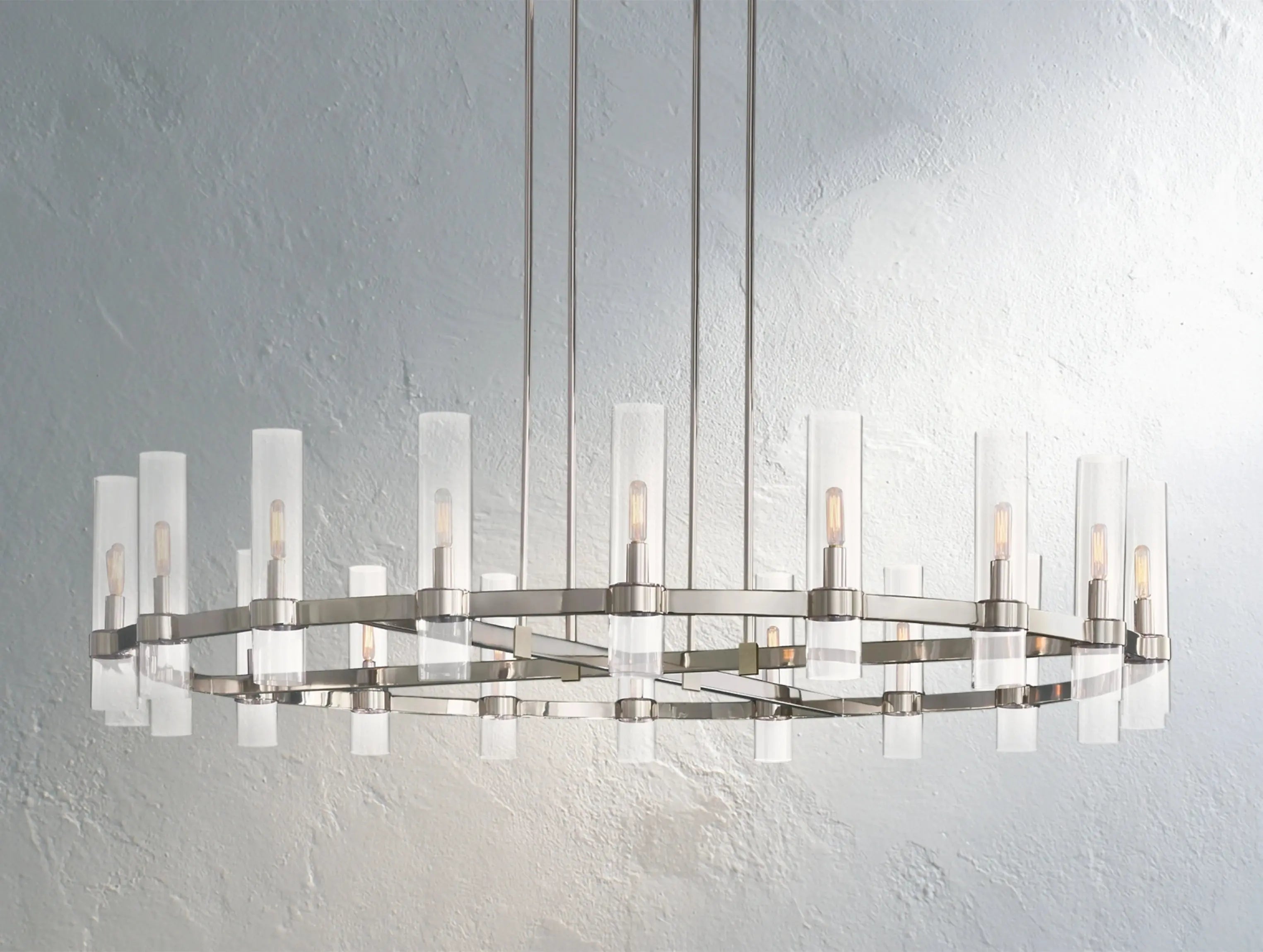 Solene Round Chandelier ZELNO LIGHTING