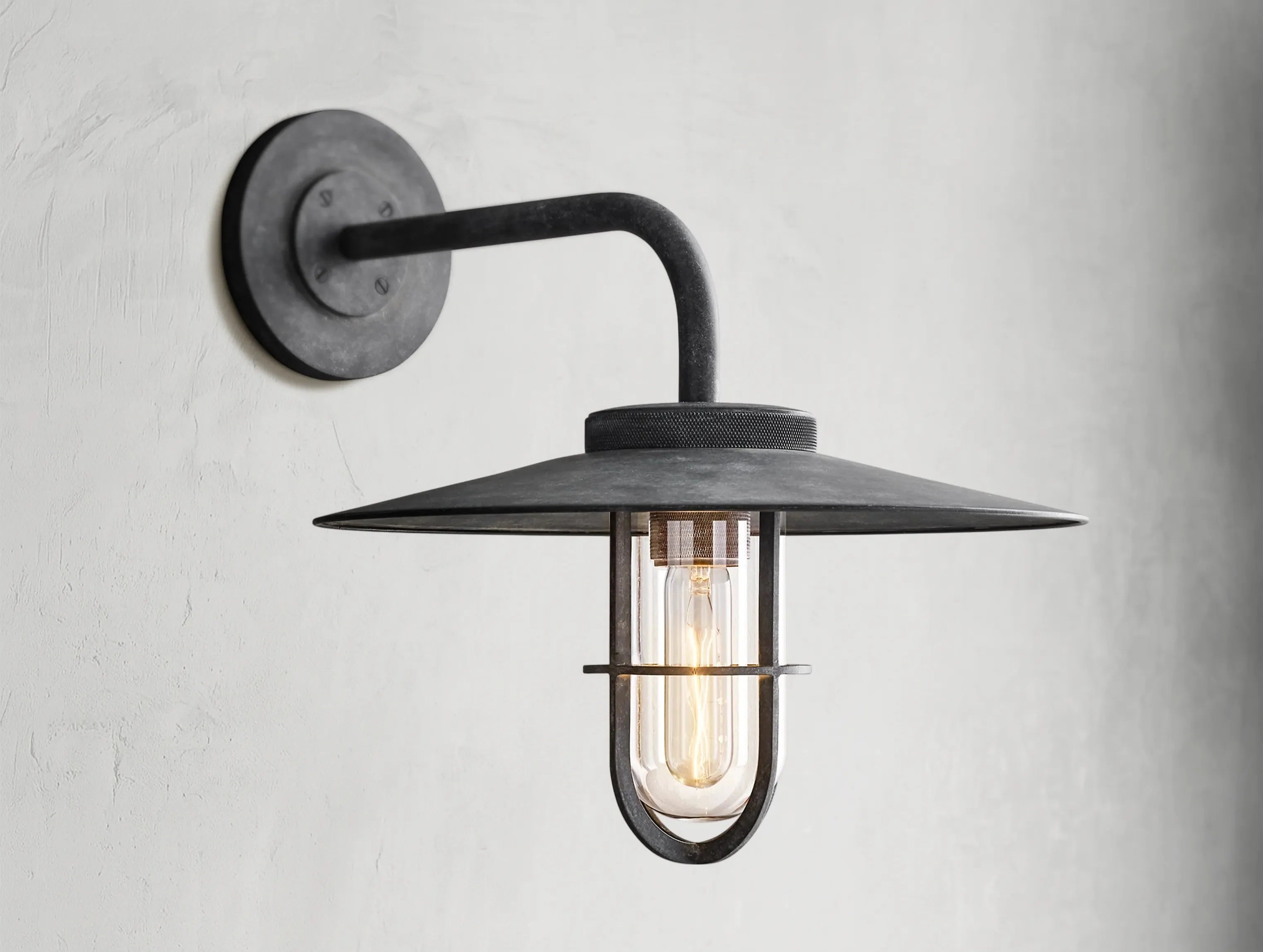 Unilitaire Barn Outdoor Sconce ZELNO LIGHTING