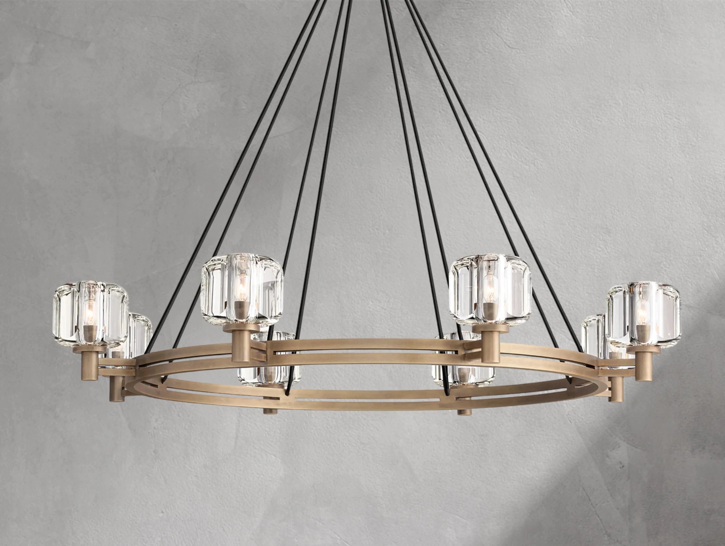 Demanette Round Chandelier ZELNO LIGHTING