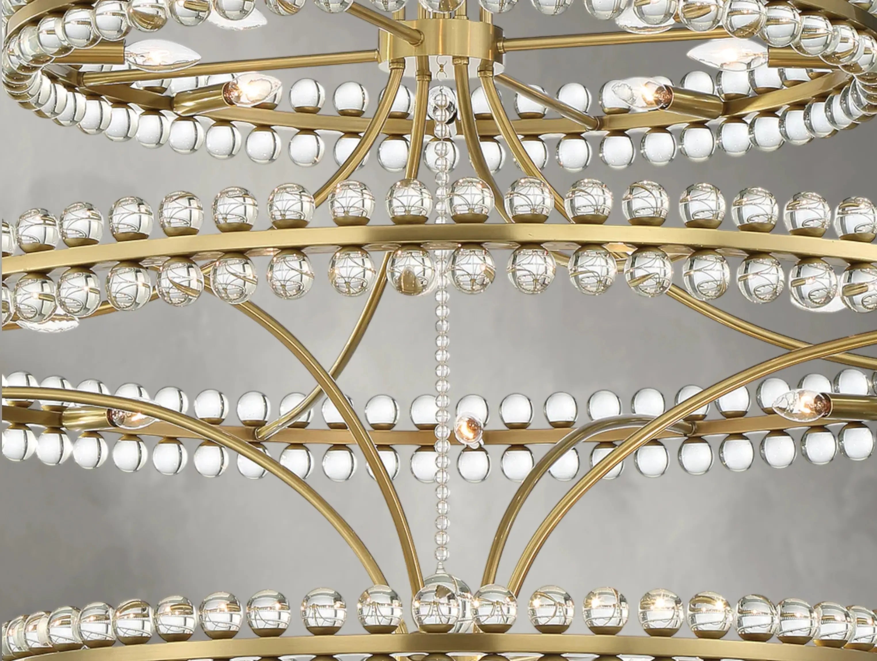 Karachi Tiered Round Chandelier ZELNO LIGHTING
