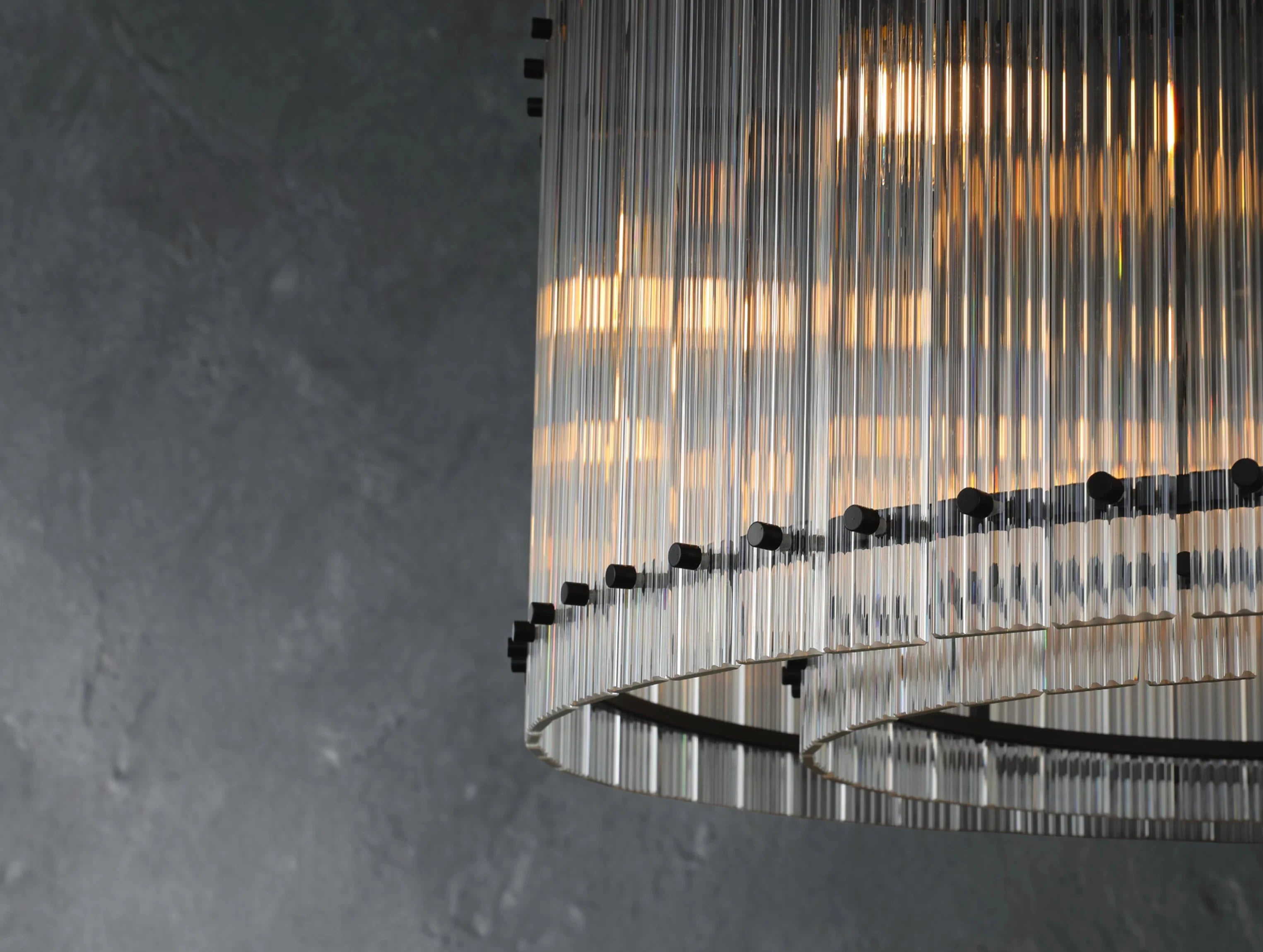 Royce Round Chandelier ZELNO LIGHTING