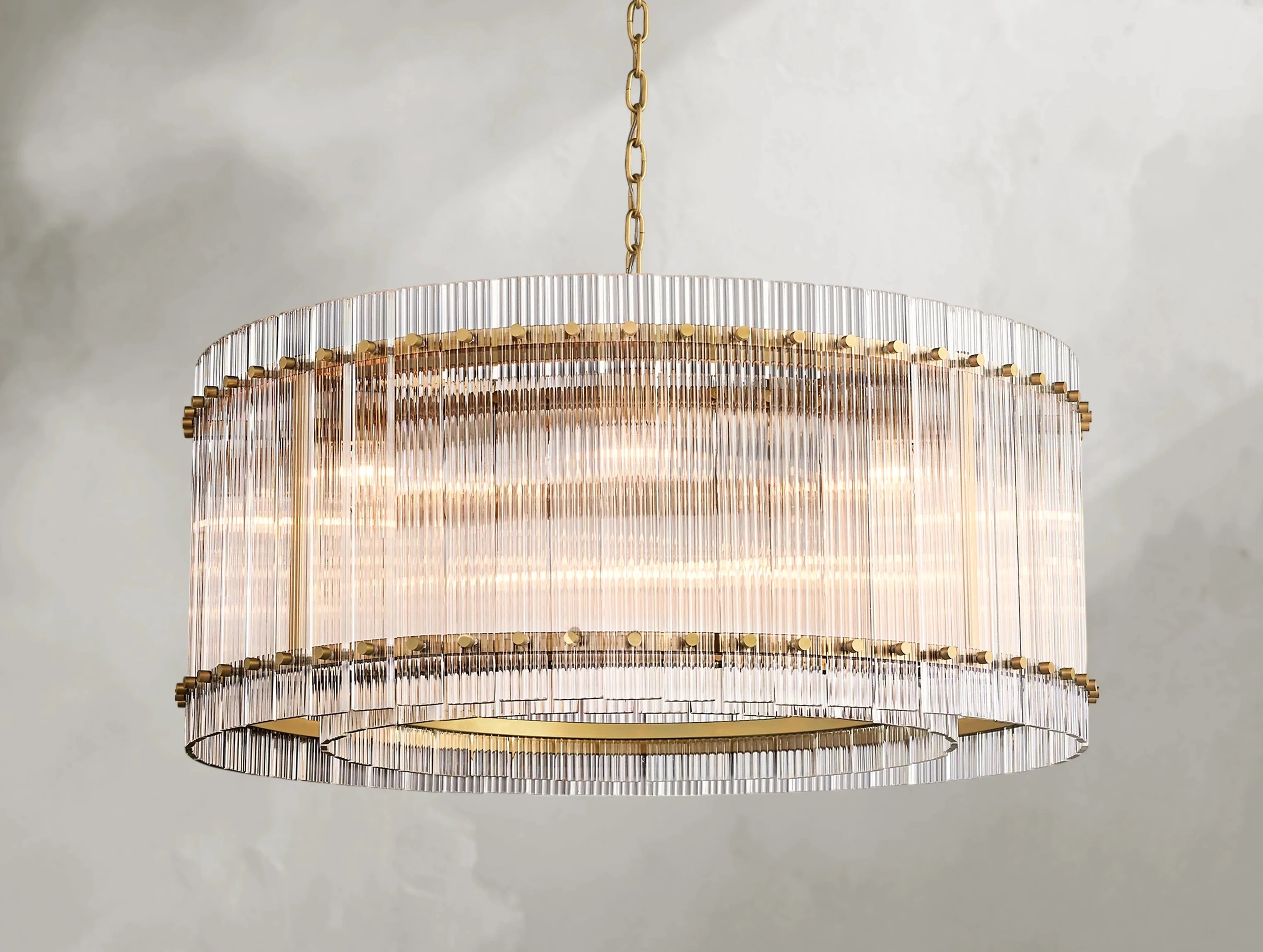 Royce Round Chandelier ZELNO LIGHTING