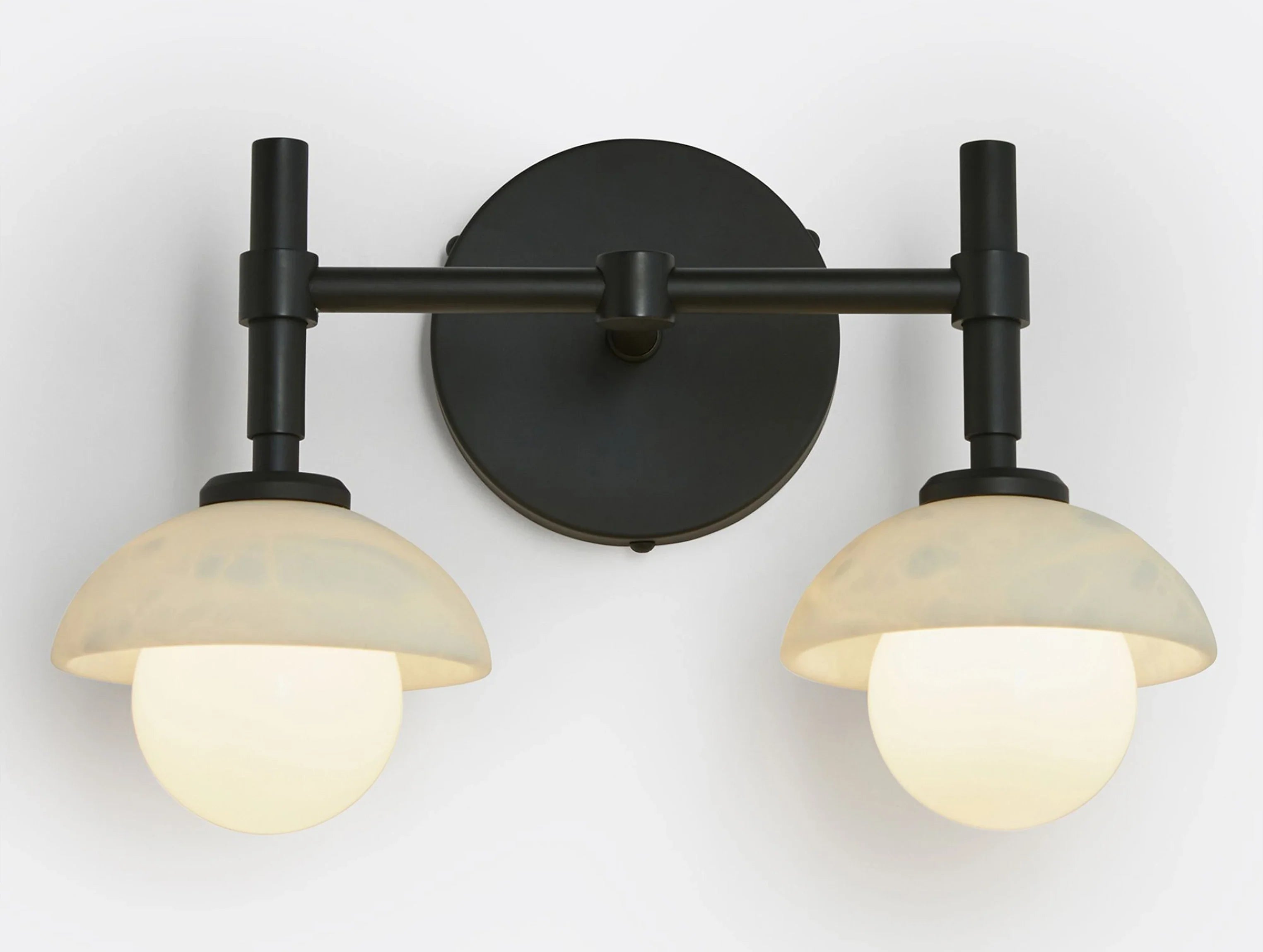 Greensh Double Sconce - ZELNO LIGHTING