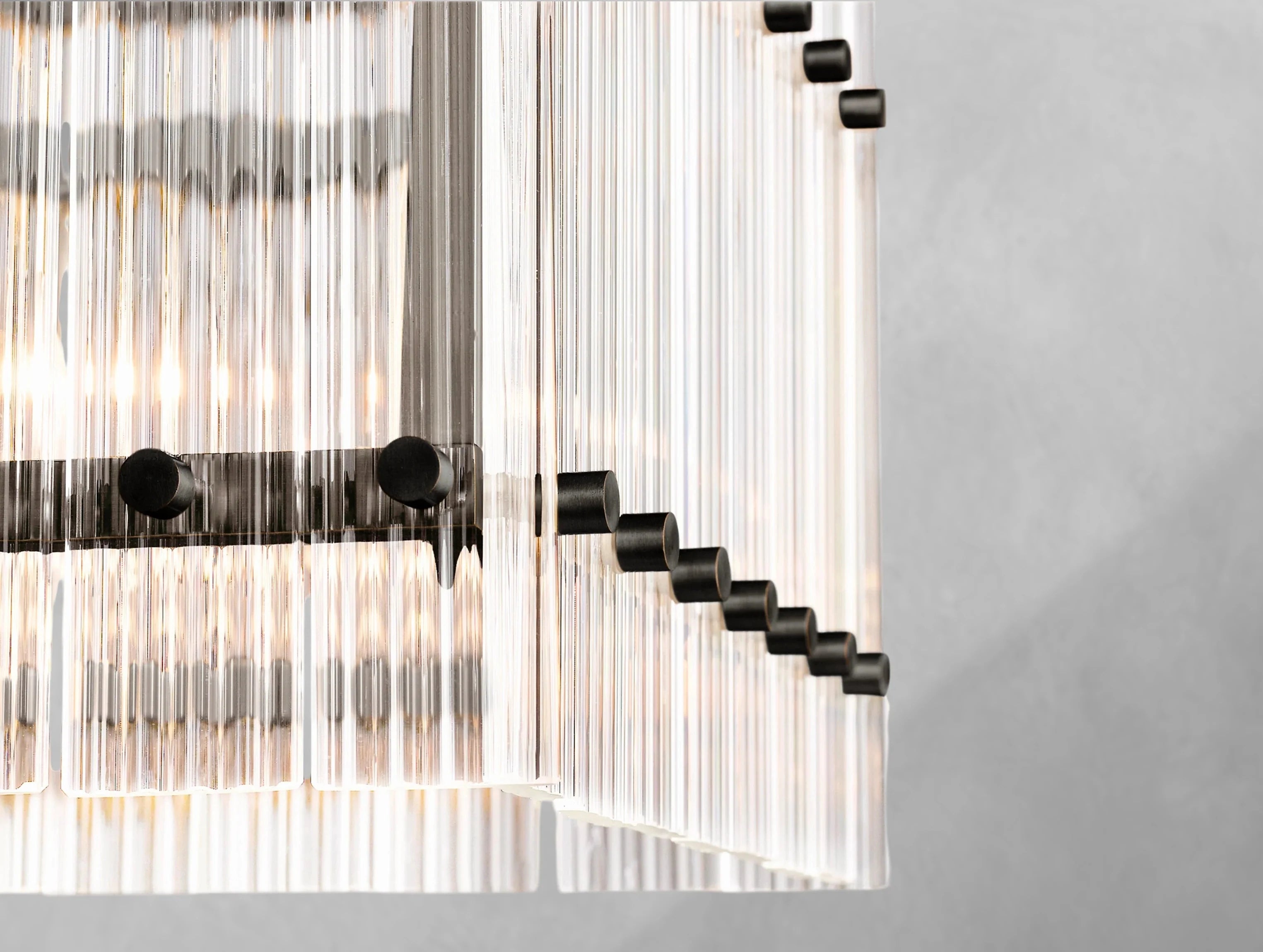 Royce Rectangular Chandelier ZELNO LIGHTING