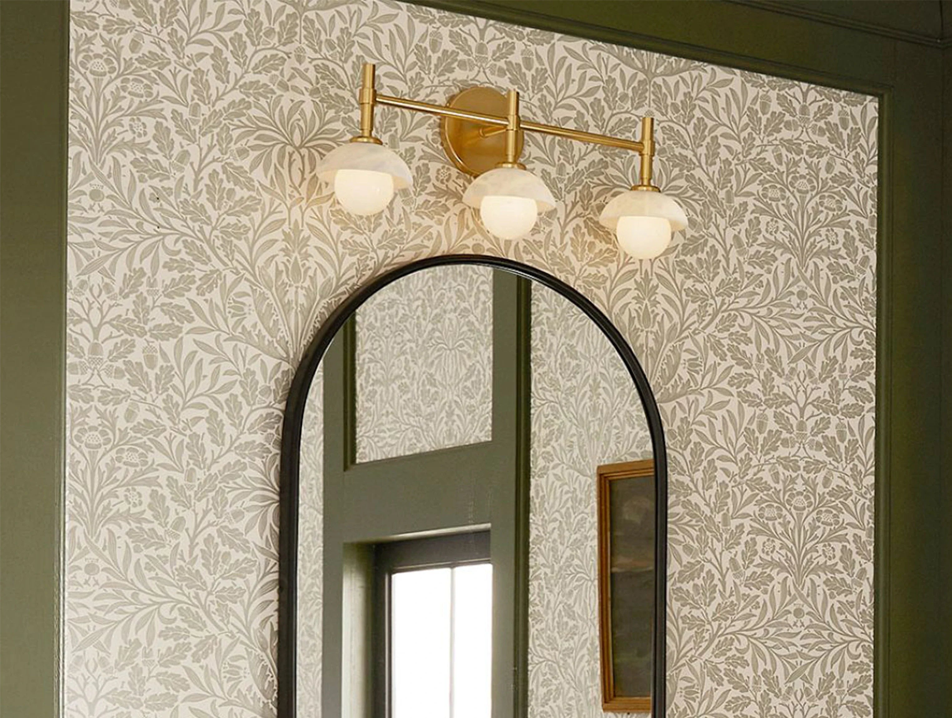 Greensh Triple Sconce - ZELNO LIGHTING