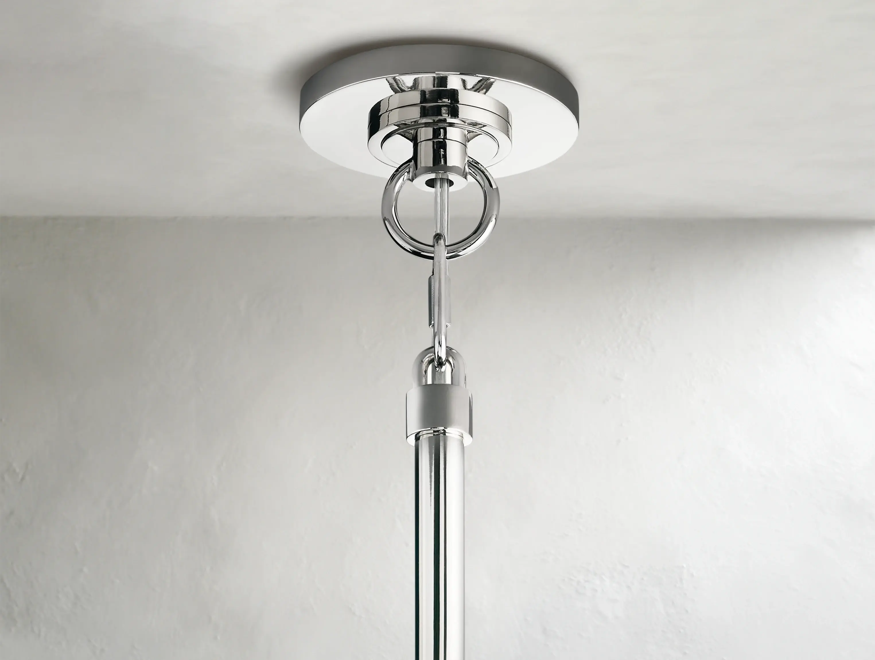 Orbital Cristal Glass Round Chandelier ZELNO LIGHTING