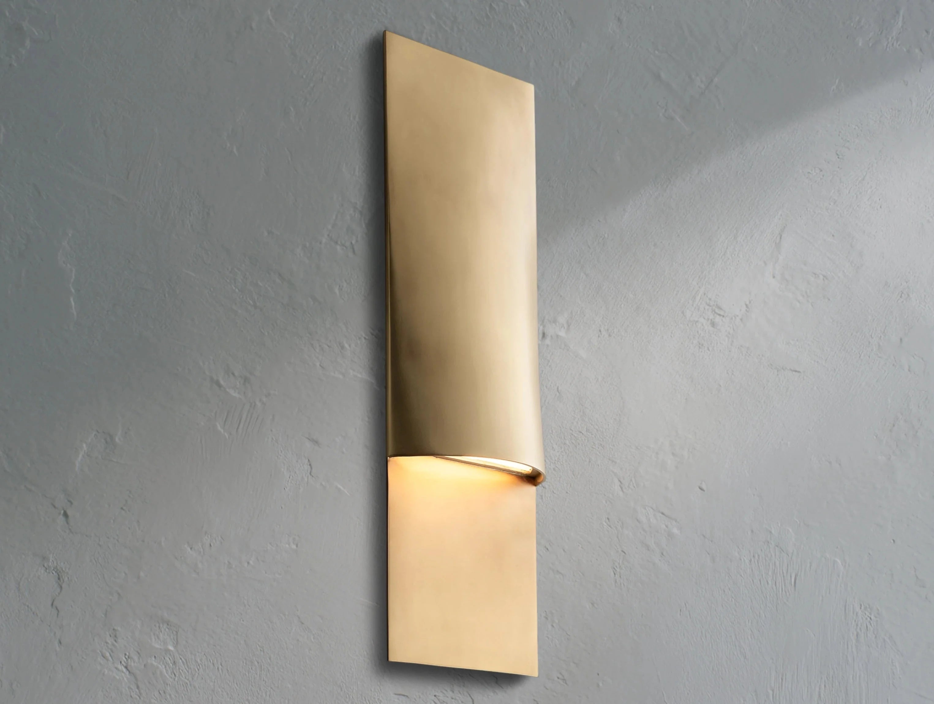 Taga Vertical Rectangular Sconce ZELNO LIGHTING