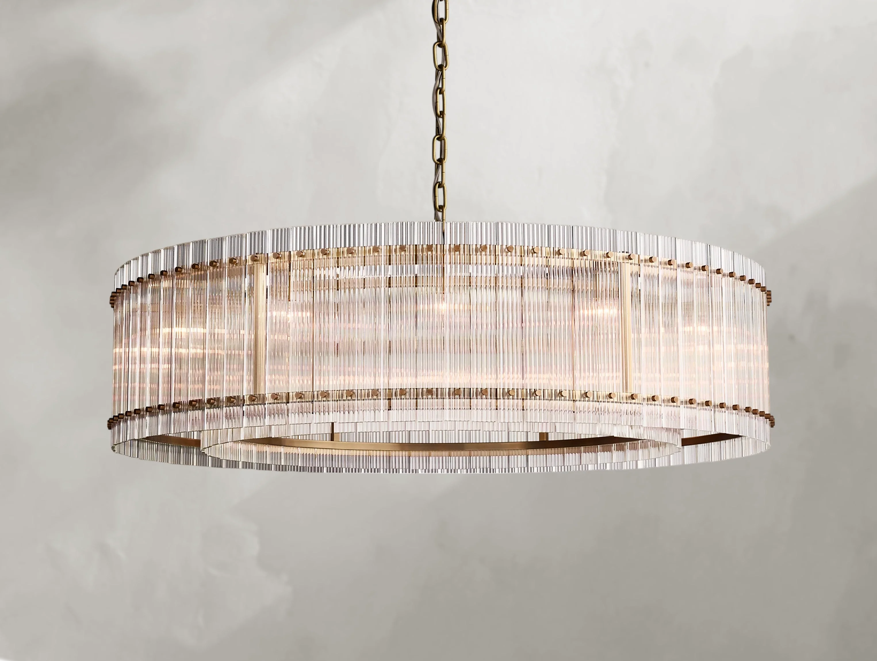 Royce Round Chandelier ZELNO LIGHTING
