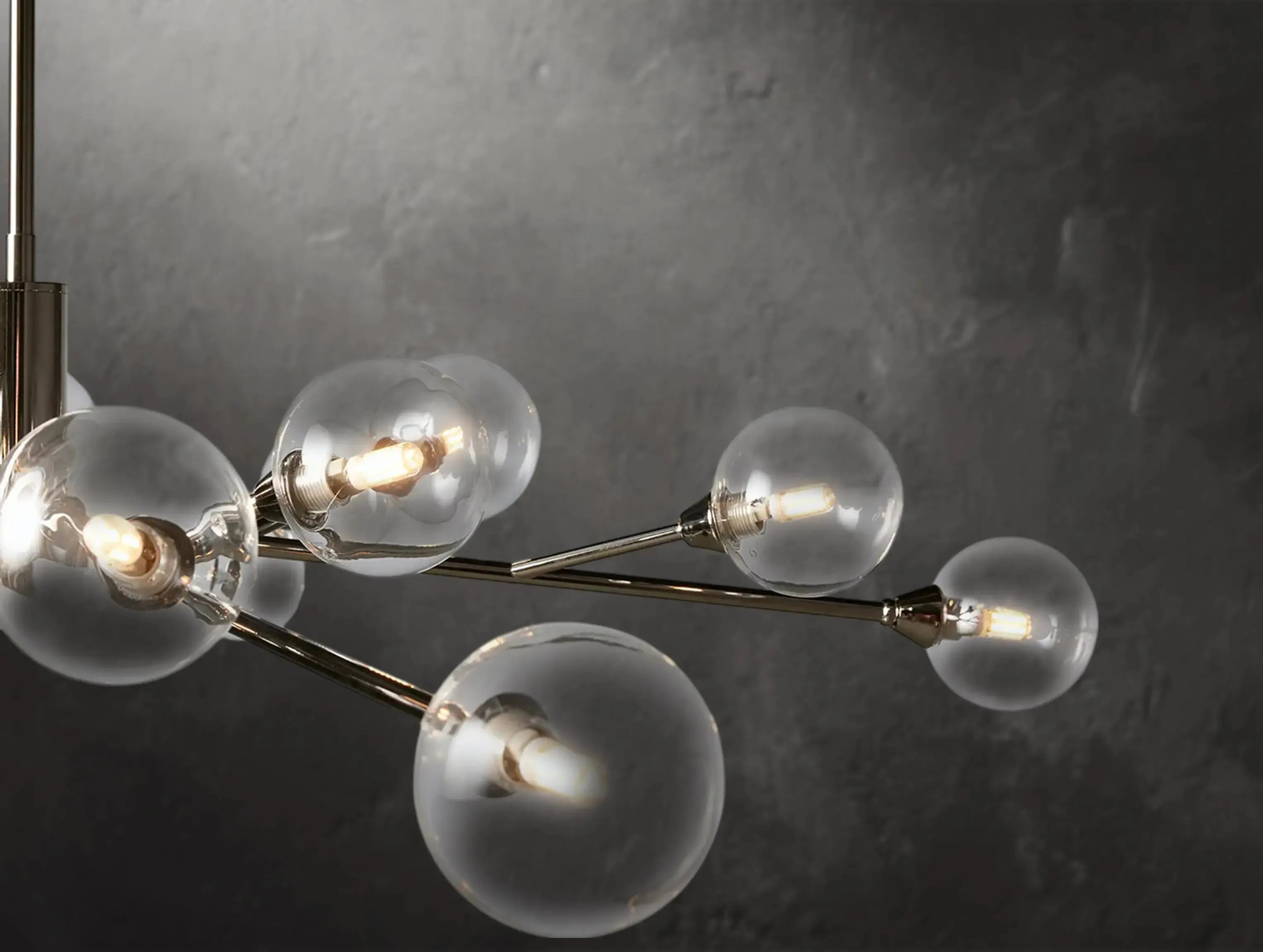 Bollo Round Chandelier ZELNO LIGHTING