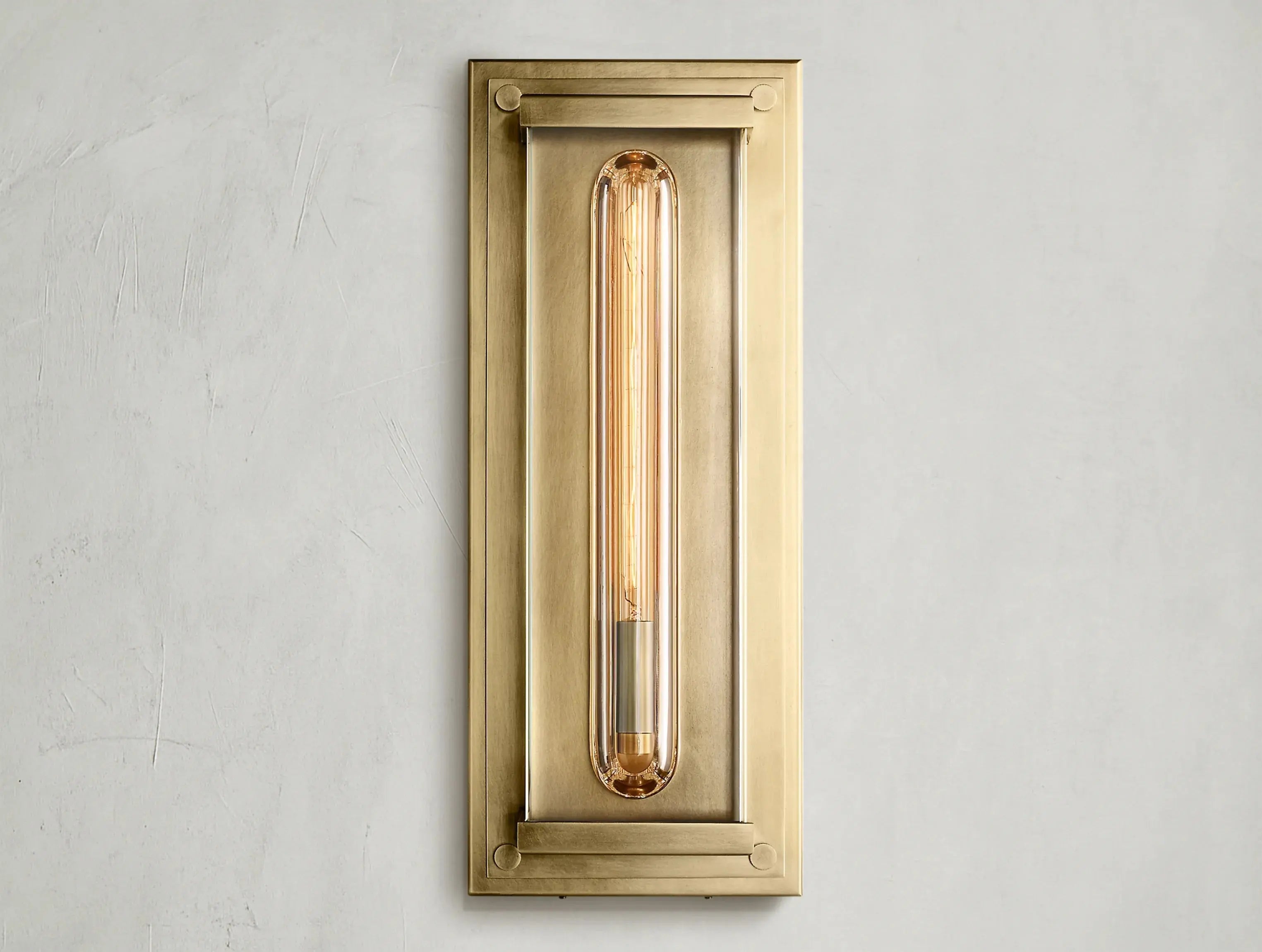 Soiley Grand Rectangular Sconce ZELNO LIGHTING