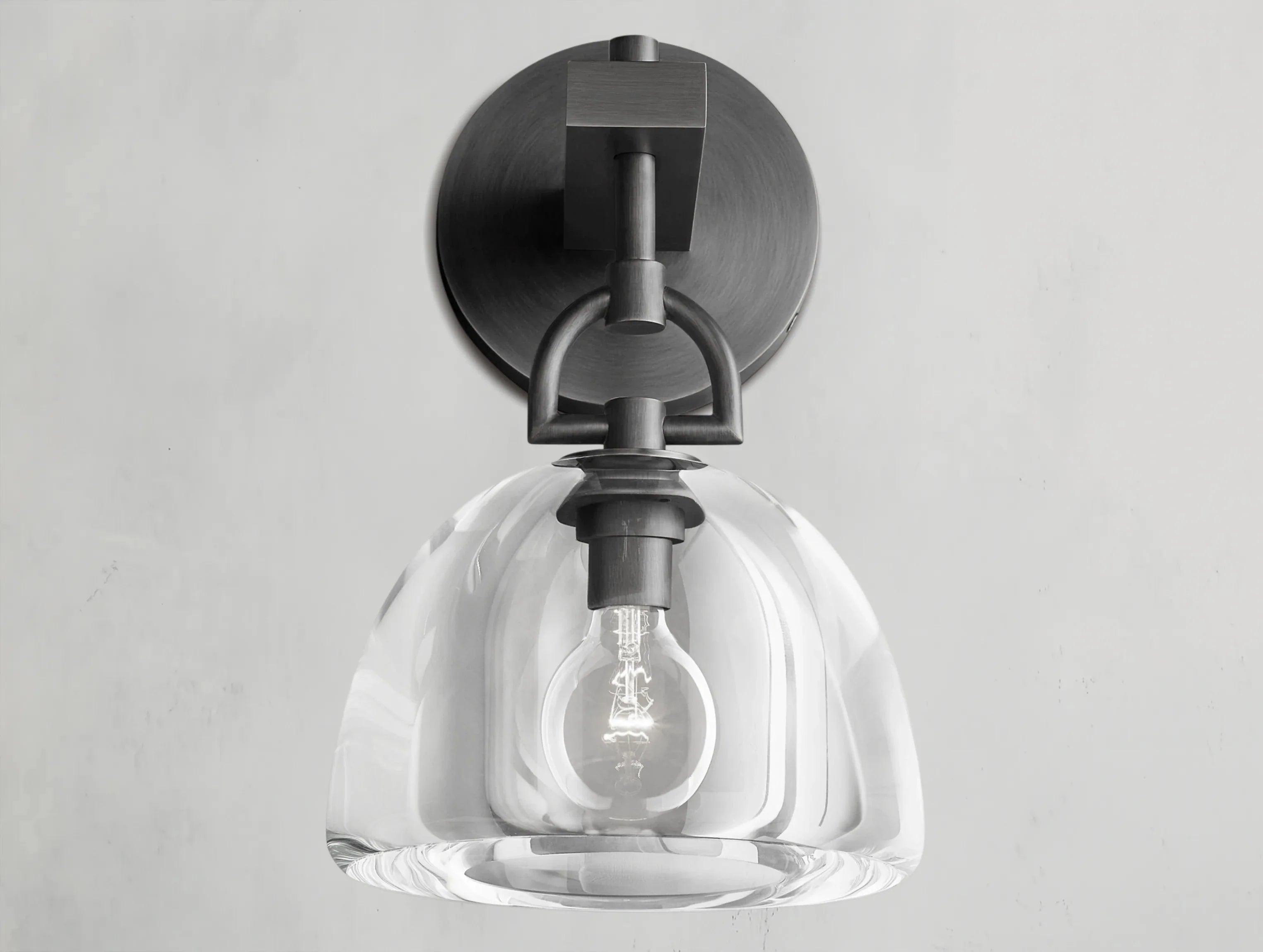 Borger Dome Sconce ZELNO LIGHTING