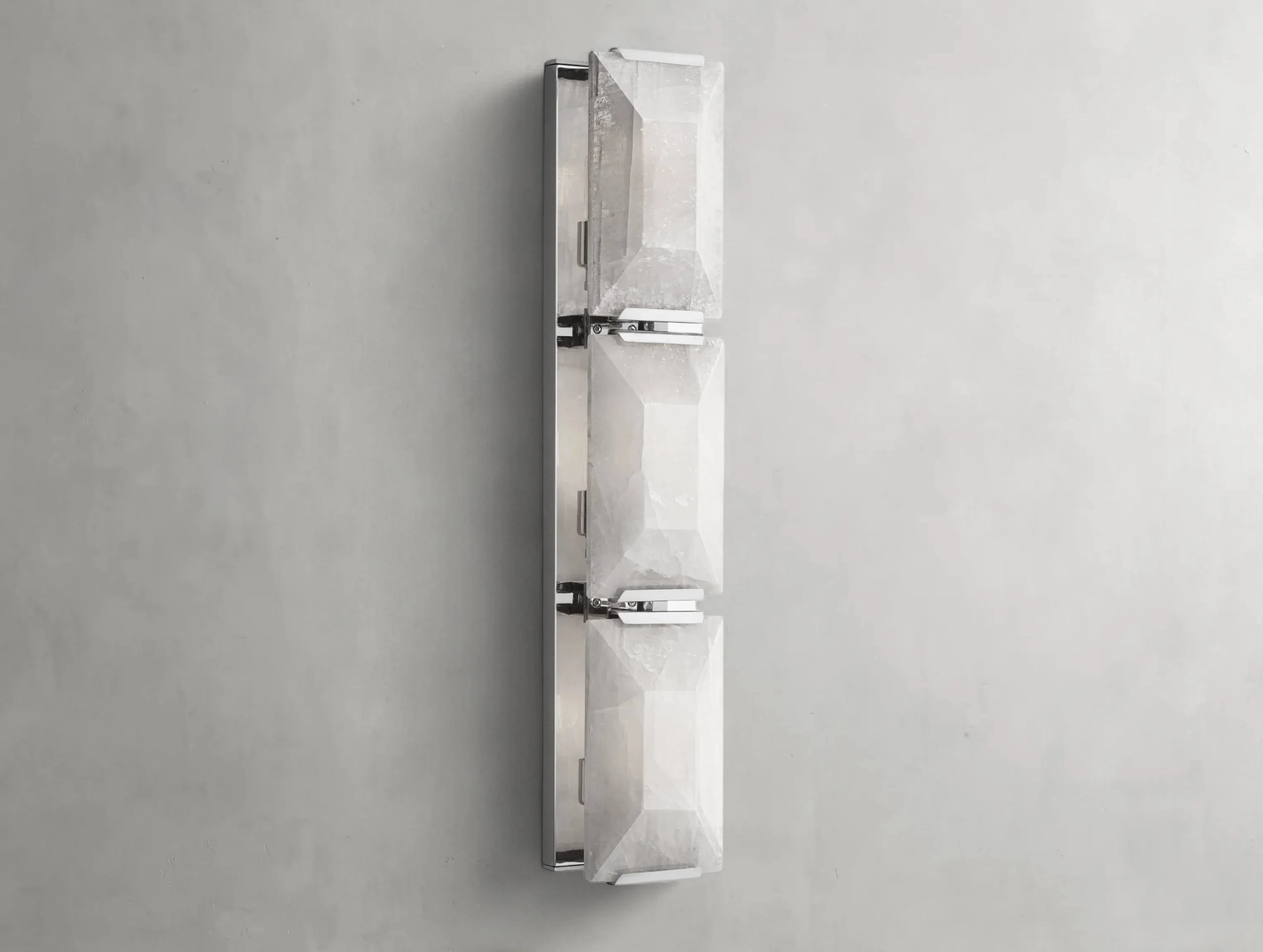 Valonne Calcite Triple Sconce ZELNO LIGHTING